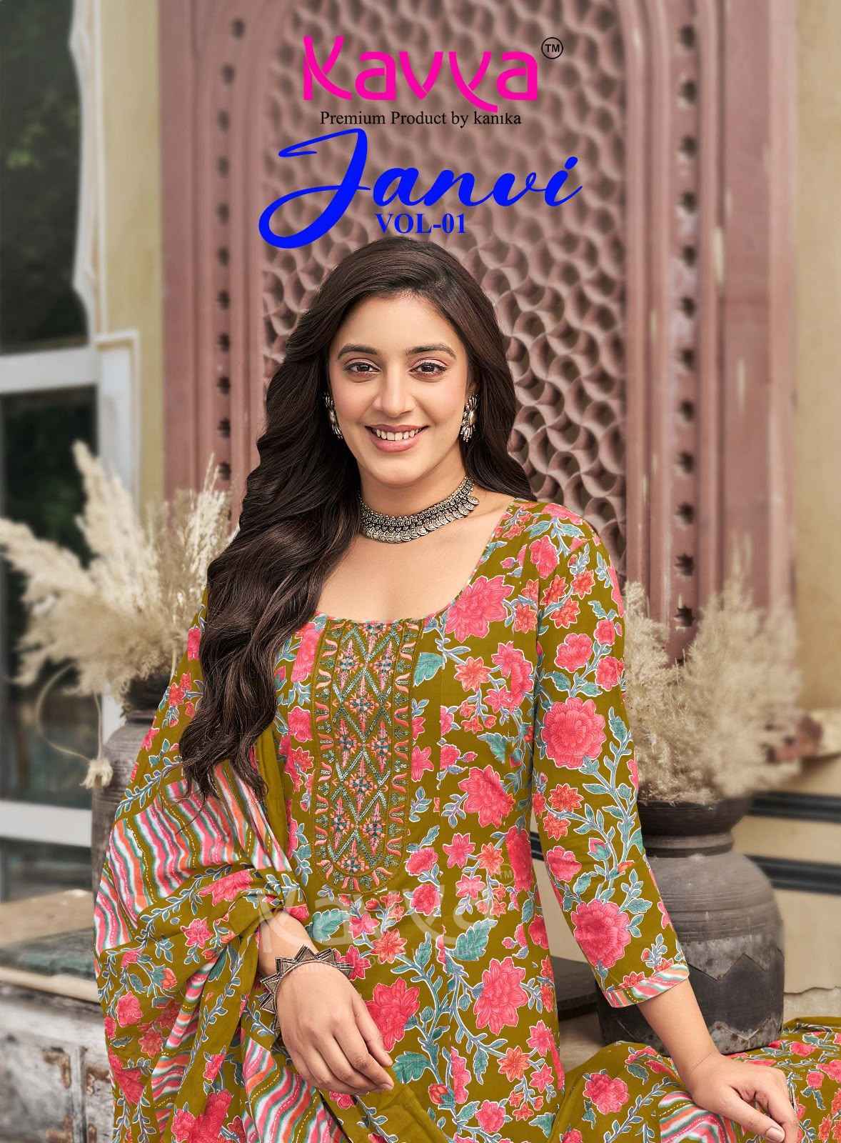 Kavya Janvi Vol 1 Malaysian Cotton Kurti Combo 10 pcs Catalogue