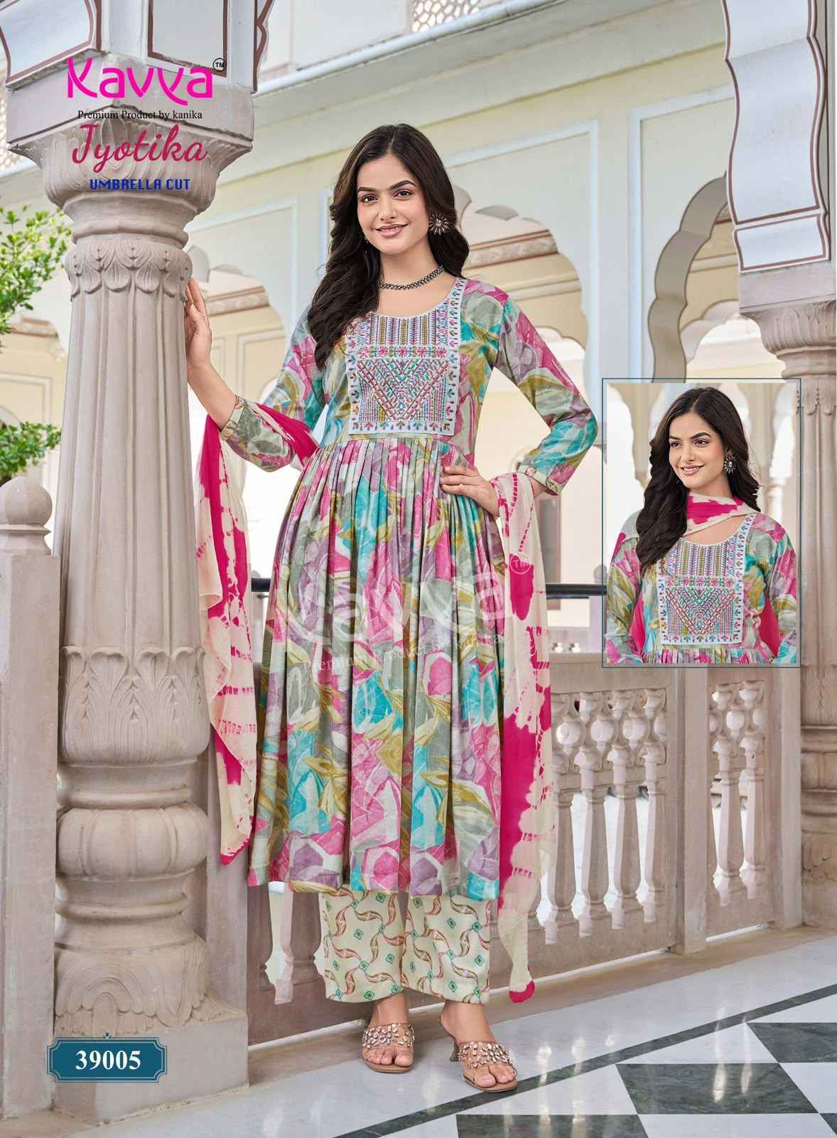 Kavya Jyotika Vol 39 Capsule Kurti Combo 10 pcs Catalogue