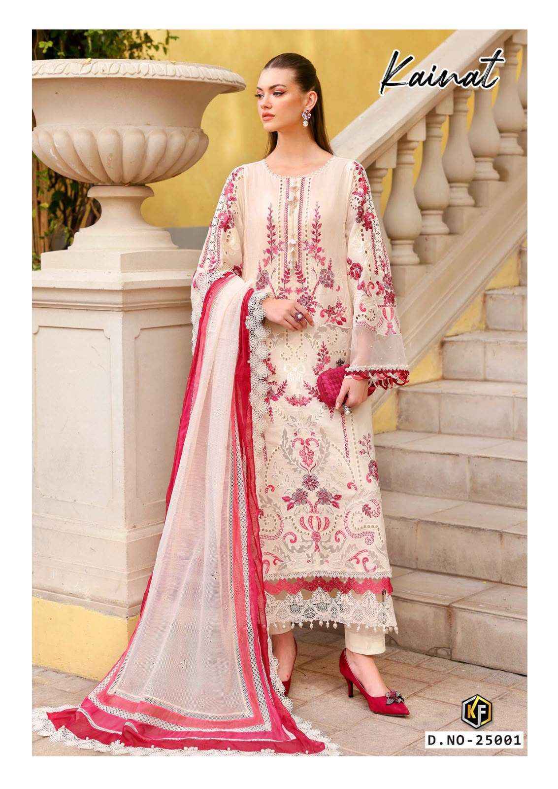 Keval Fab Kainat Vol 25 Readymade Cotton Dress 6 pcs Catalogue