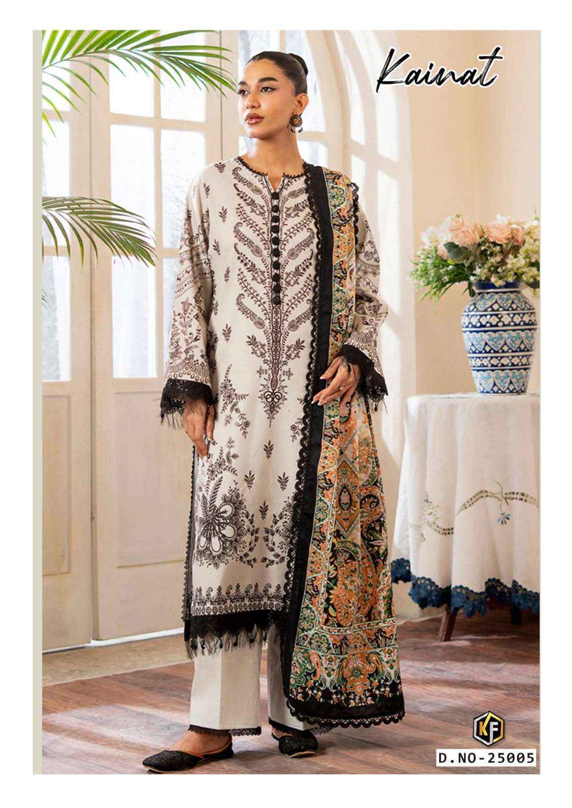 Keval Fab Kainat Vol 25 Readymade Cotton Dress 6 pcs Catalogue