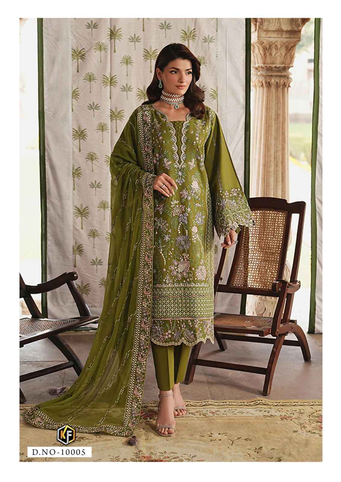 Keval Fab Qurbat Nx Vol 10 Cotton Dress Material 6 pc Cataloge