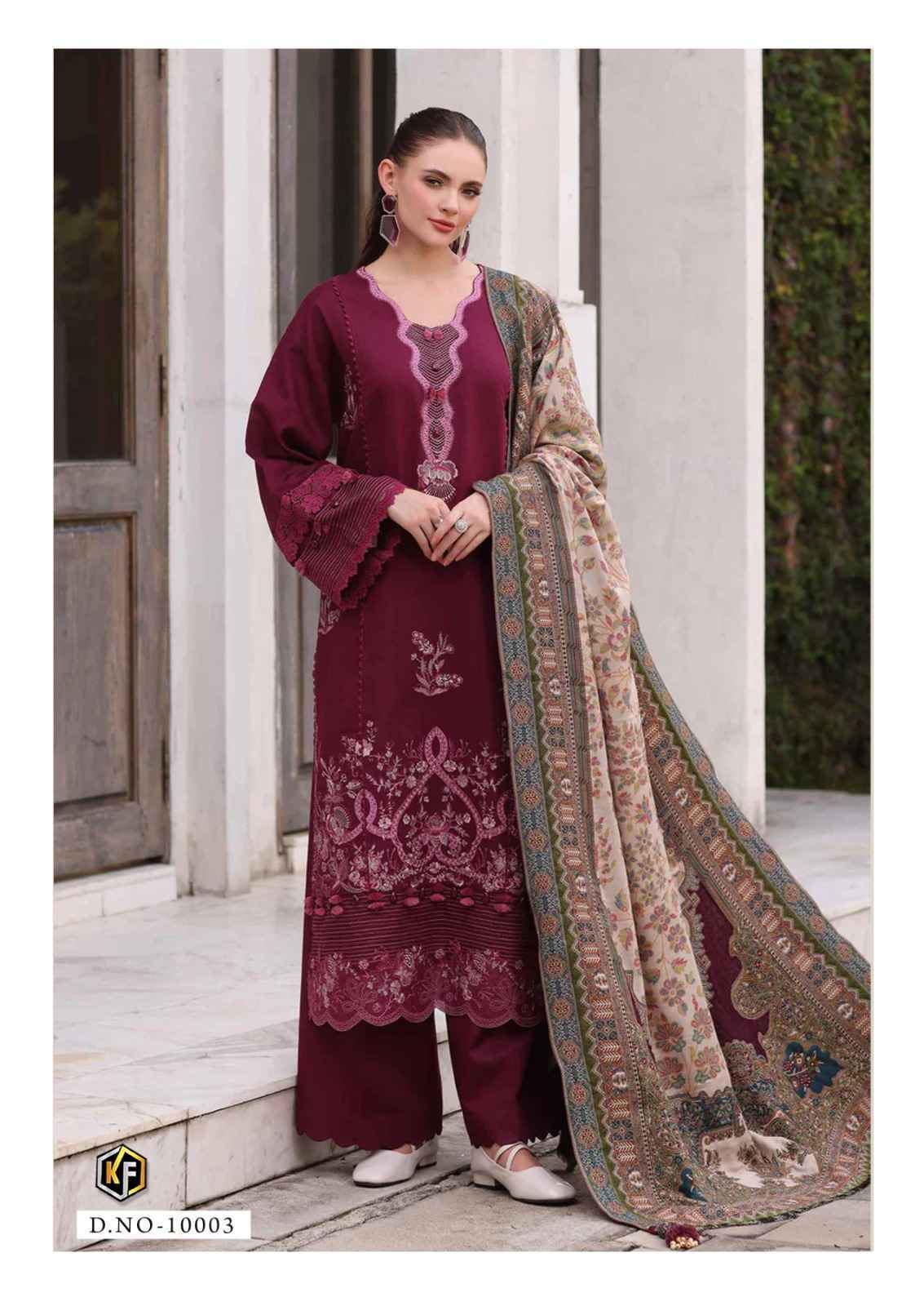 Keval Fab Qurbat Nx Vol 10 Cotton Dress Material 6 pc Cataloge
