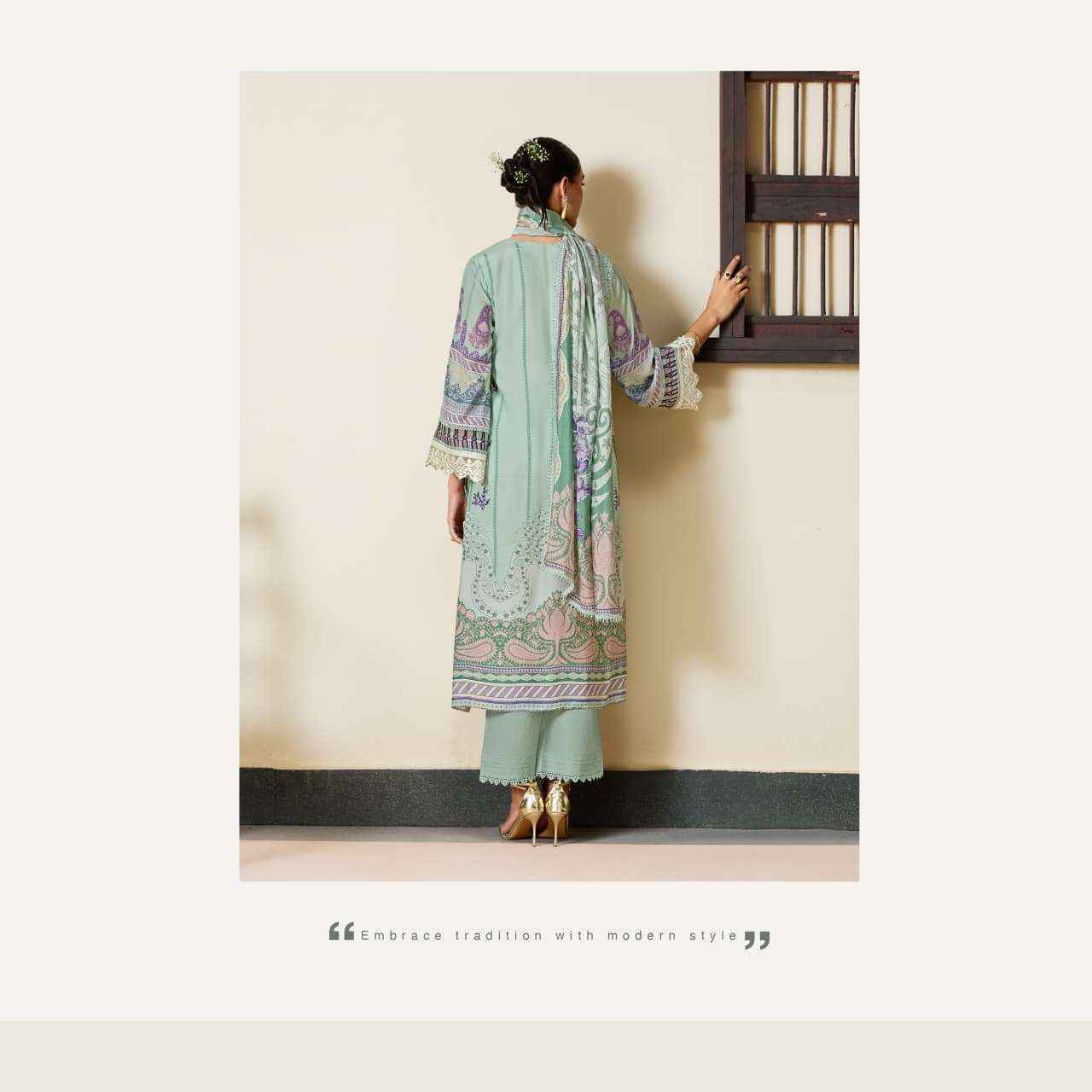 Kimora Imperial Muslin Dress Material 4 pcs Catalogue