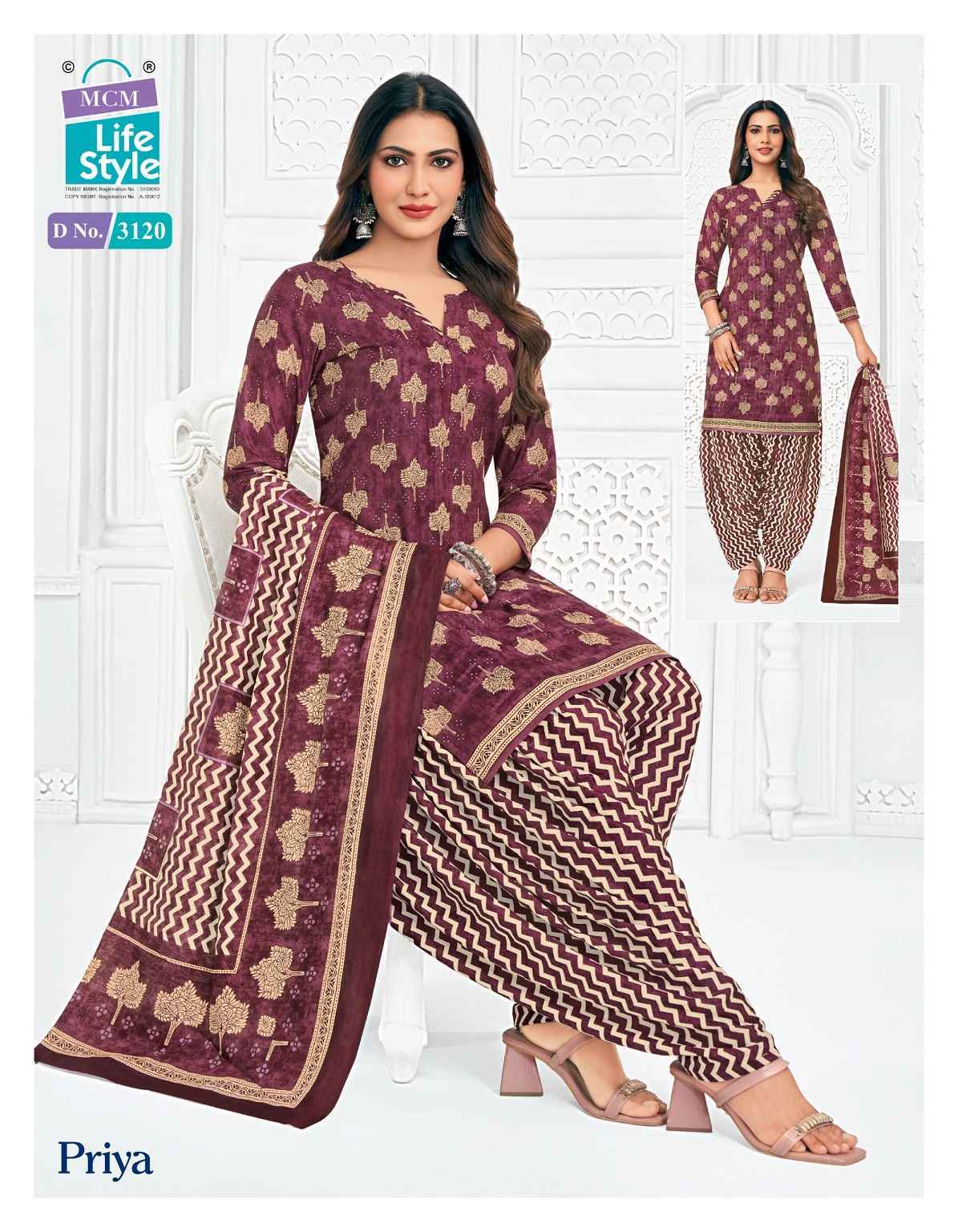 MCM Lifestyle Priya Vol 31 Readymade Cotton Dress 24 pcs Catalogue