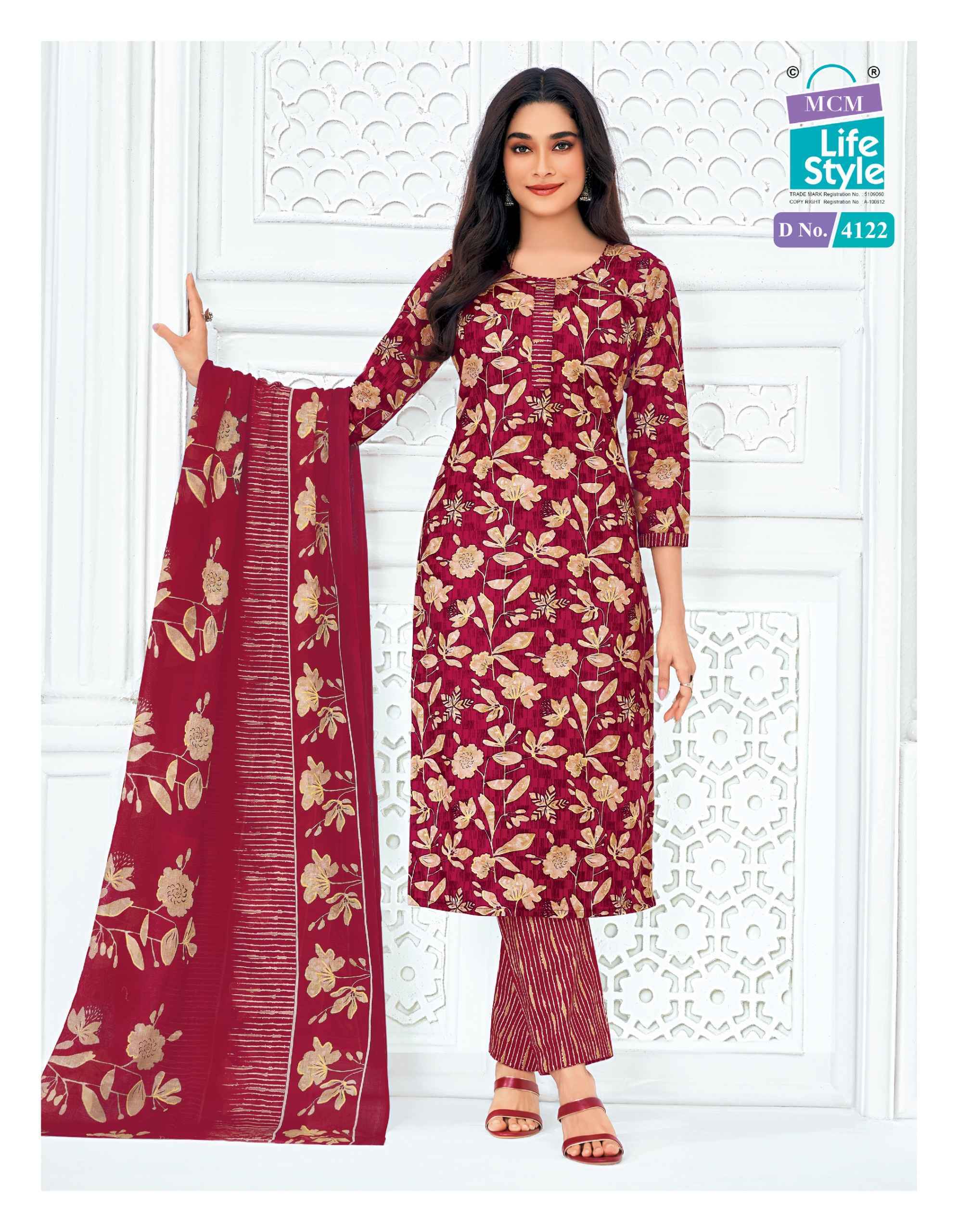 MCM Lifestyle Priyalaxmi Vol 41 Readymade Cotton Dress 20 pcs Catalogue