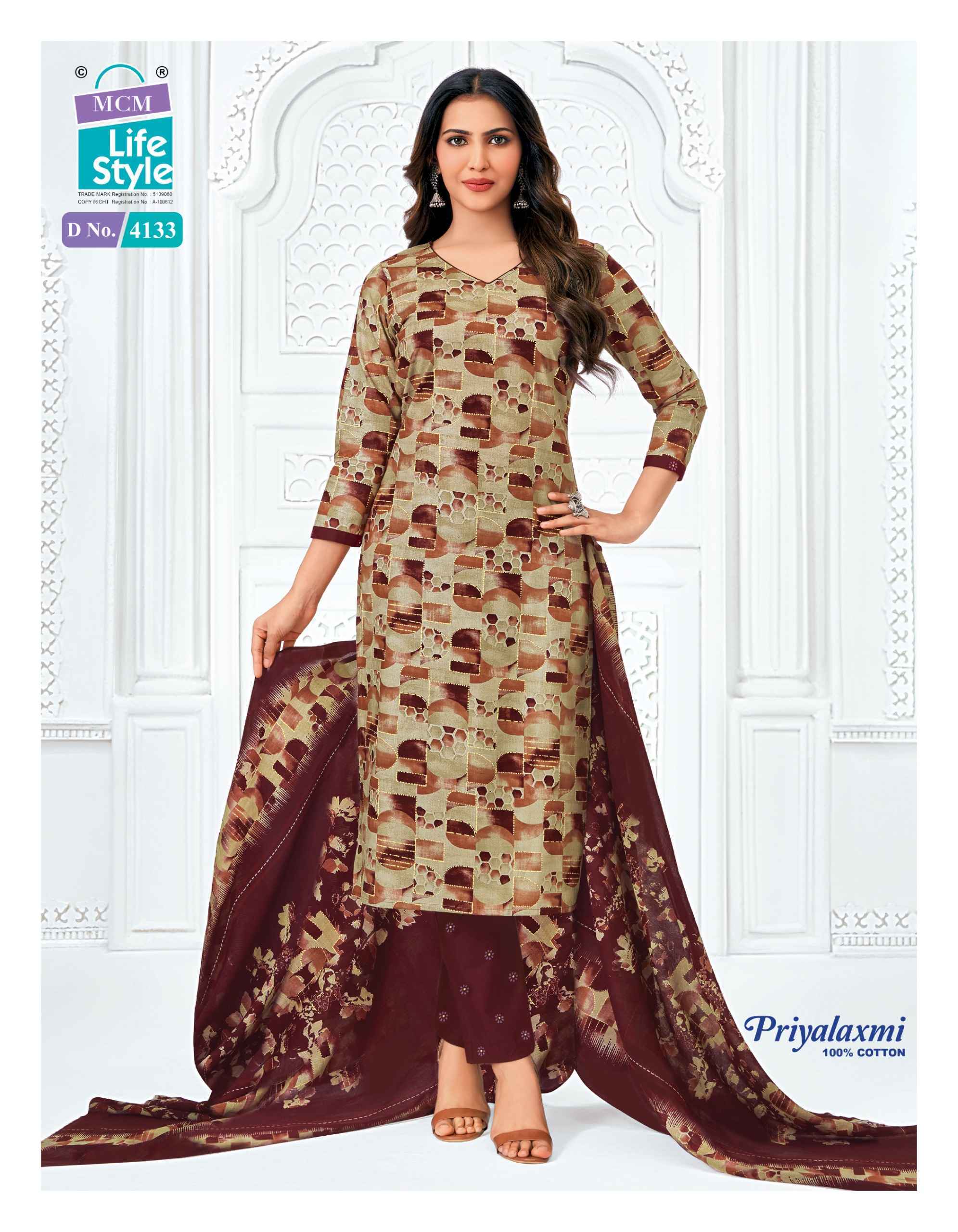 MCM Lifestyle Priyalaxmi Vol 41 Readymade Cotton Dress 20 pcs Catalogue
