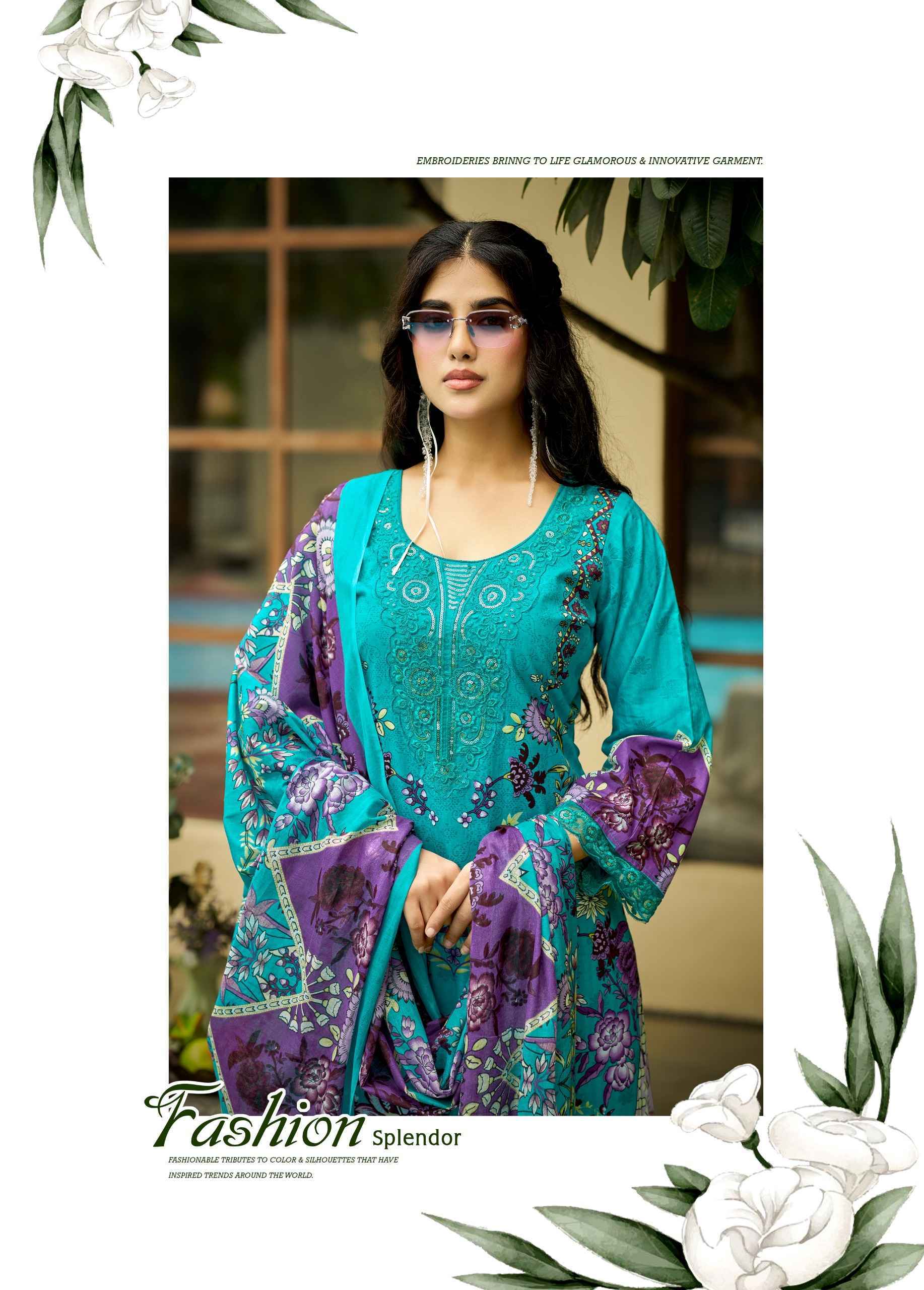 Mishri Creation Orient Popline Cotton Dress Material 8 pcs Catalogue