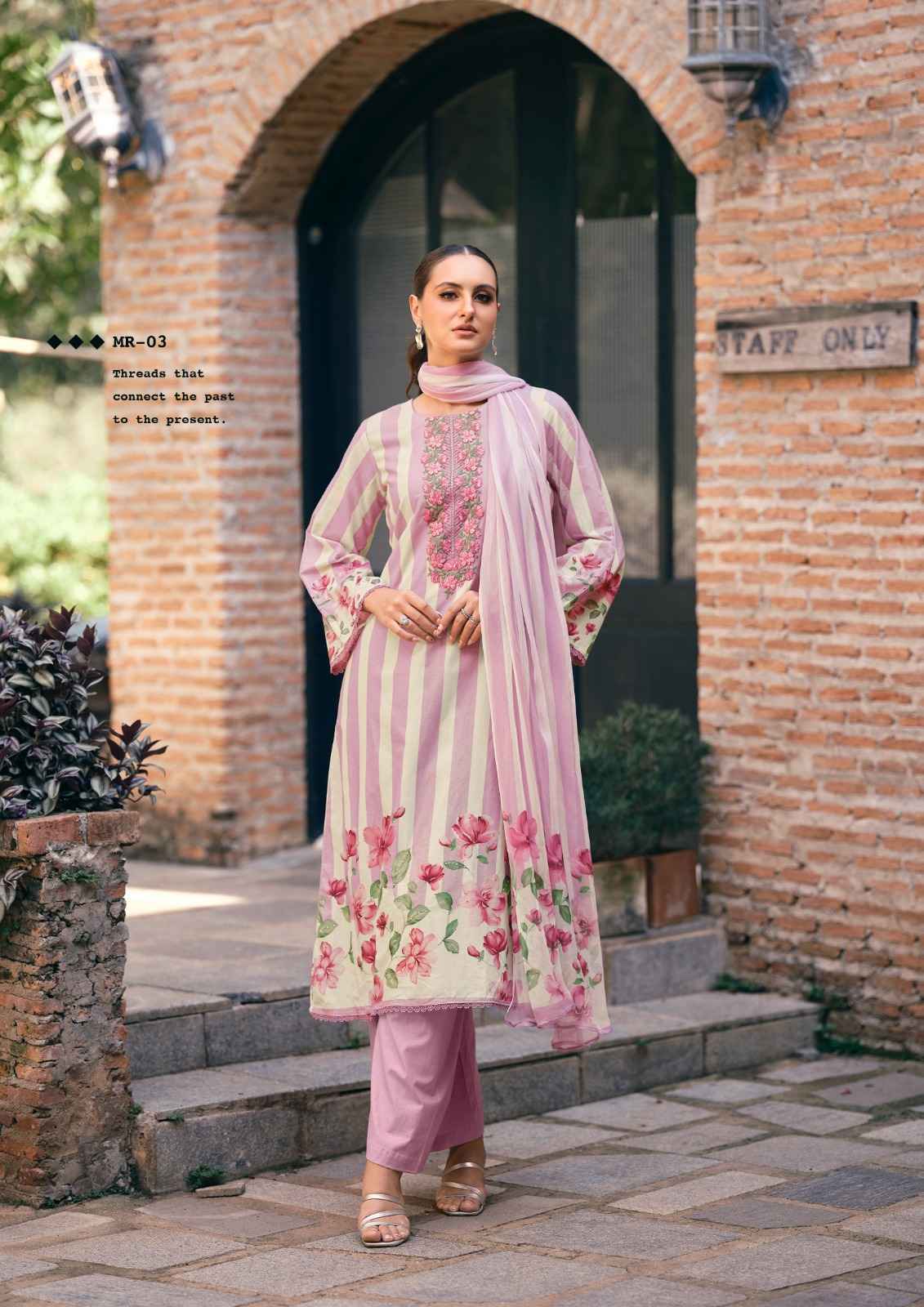 Nisanka Meraki Jam Satin Dress Material 6 pcs Catalogue