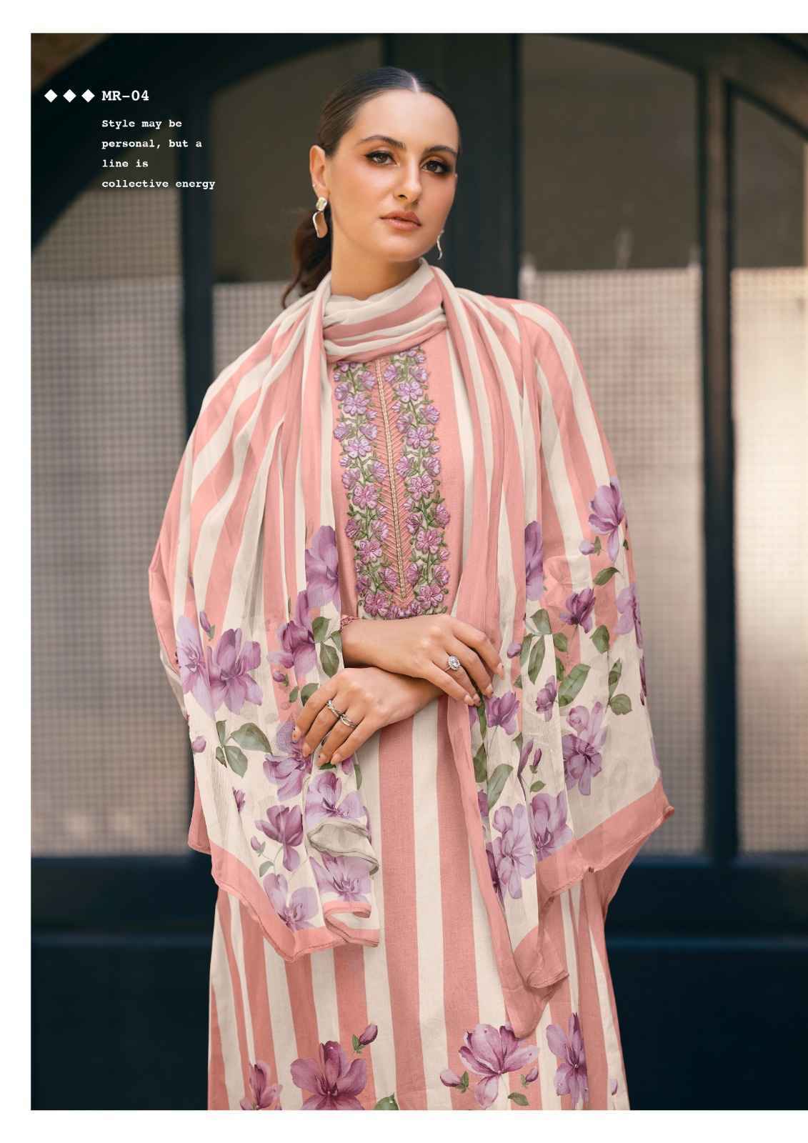 Nisanka Meraki Jam Satin Dress Material 6 pcs Catalogue