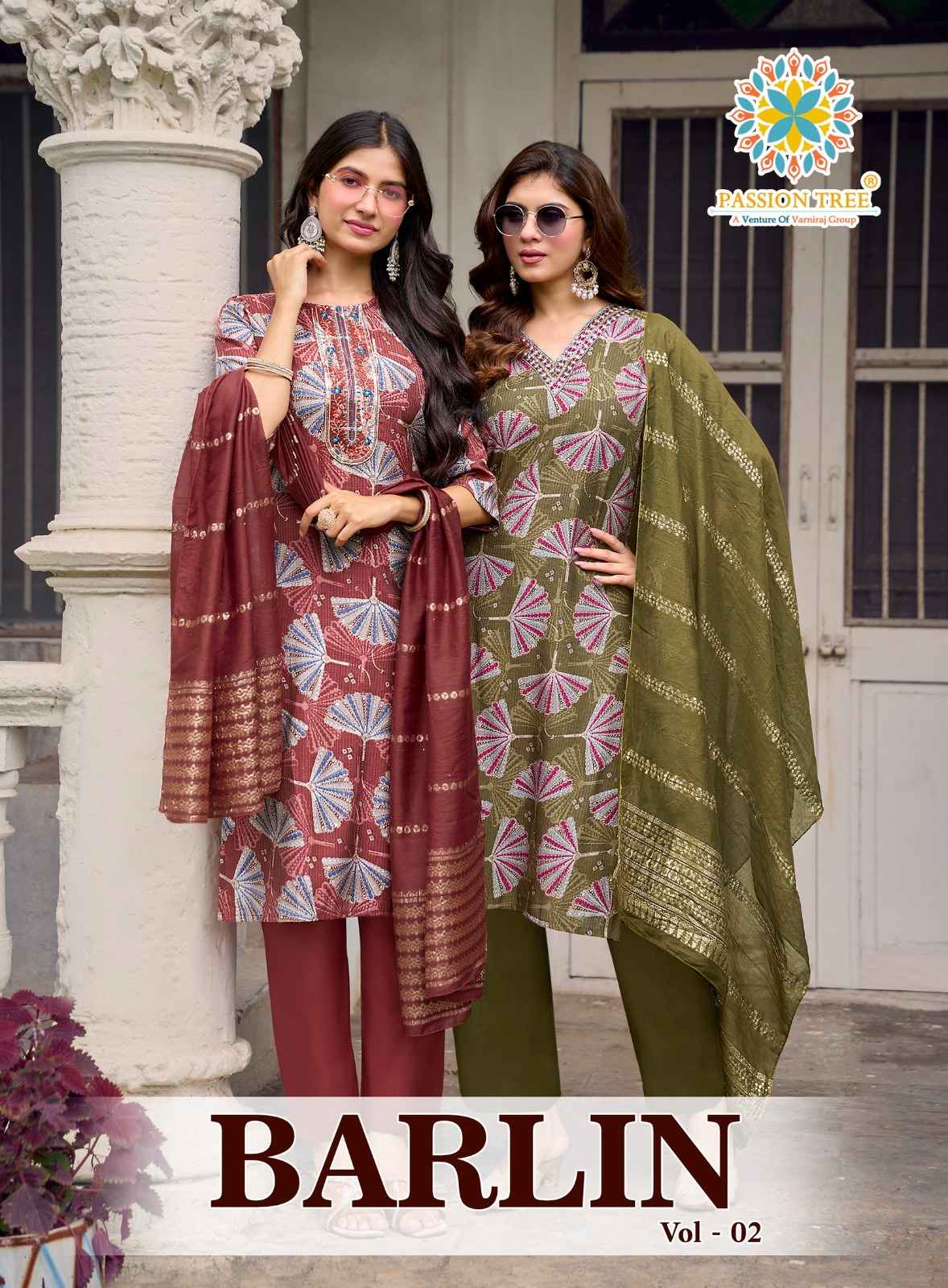 Passion Tree Barlin Vol 2 Barlin Kurti Combo 8 pcs Catalogue