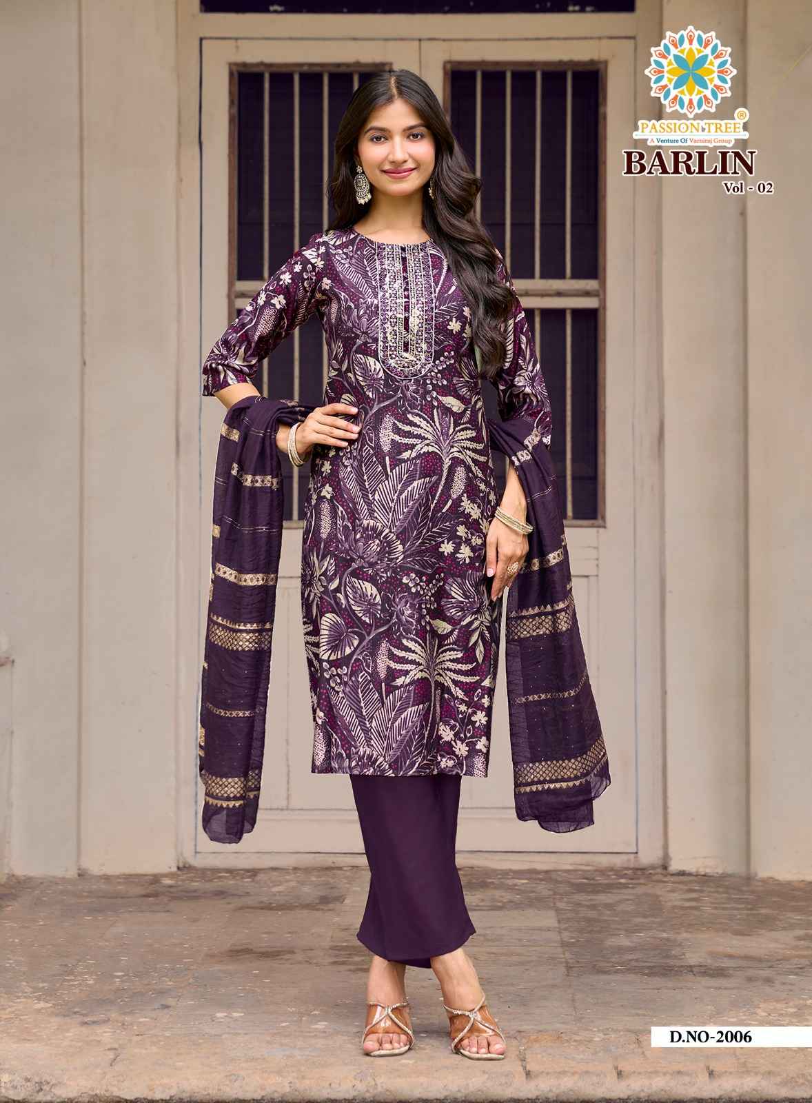Passion Tree Barlin Vol 2 Barlin Kurti Combo 8 pcs Catalogue