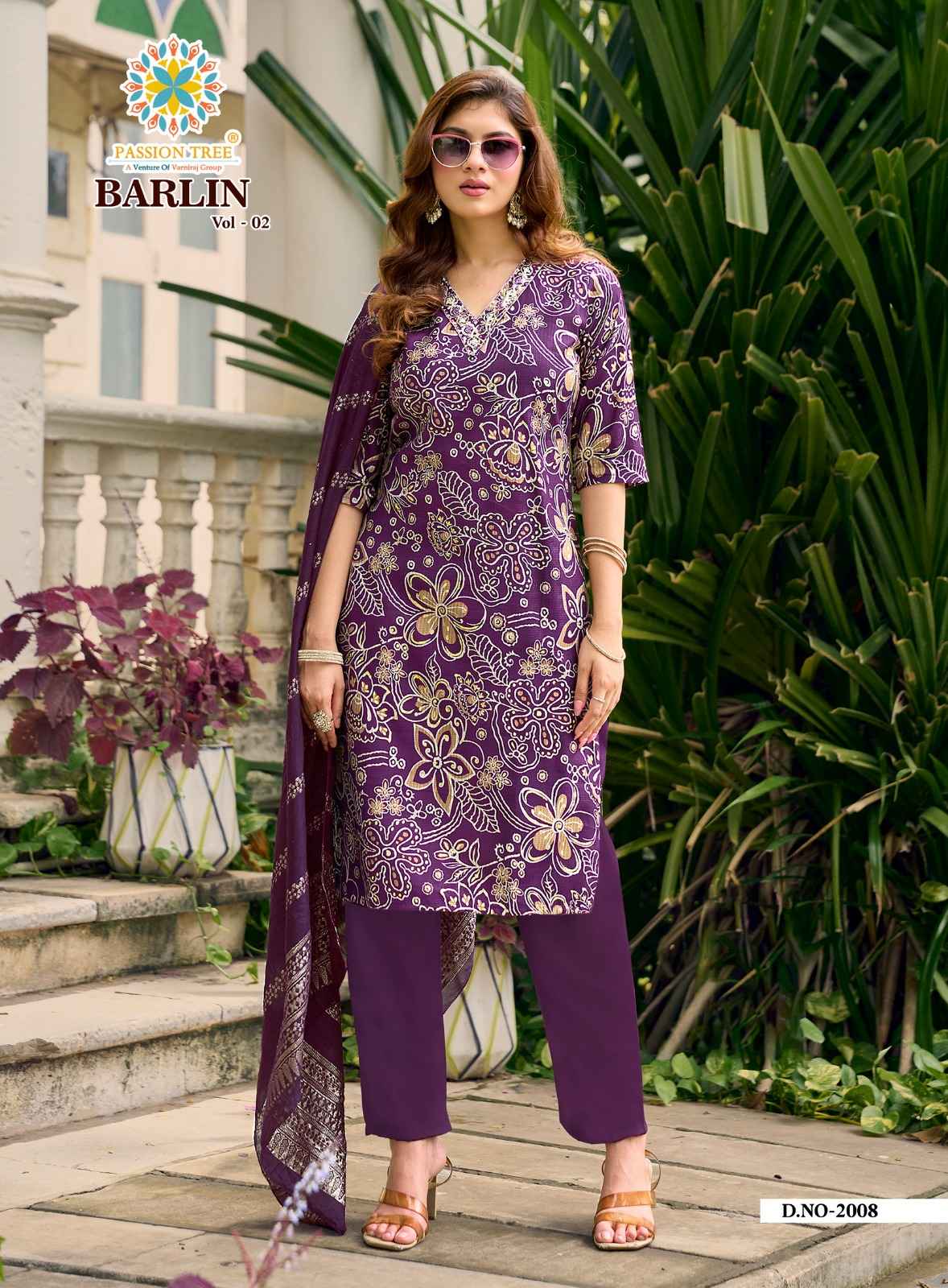 Passion Tree Barlin Vol 2 Barlin Kurti Combo 8 pcs Catalogue