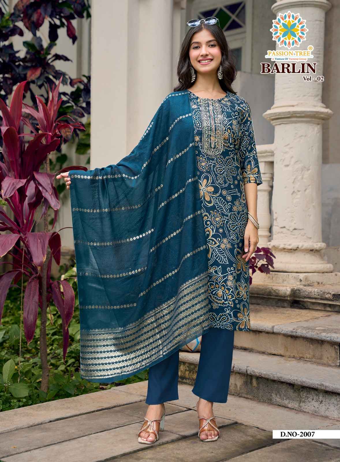 Passion Tree Barlin Vol 2 Barlin Kurti Combo 8 pcs Catalogue