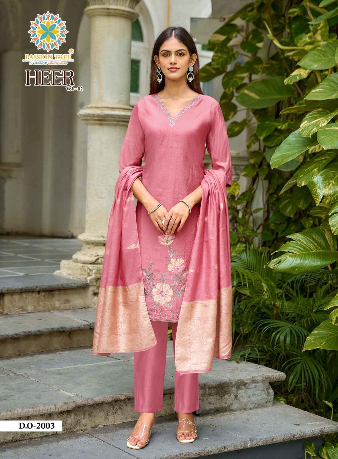 Passion Tree Heer Vol 2 Barlin Kurti Combo 8 pcs Catalogue