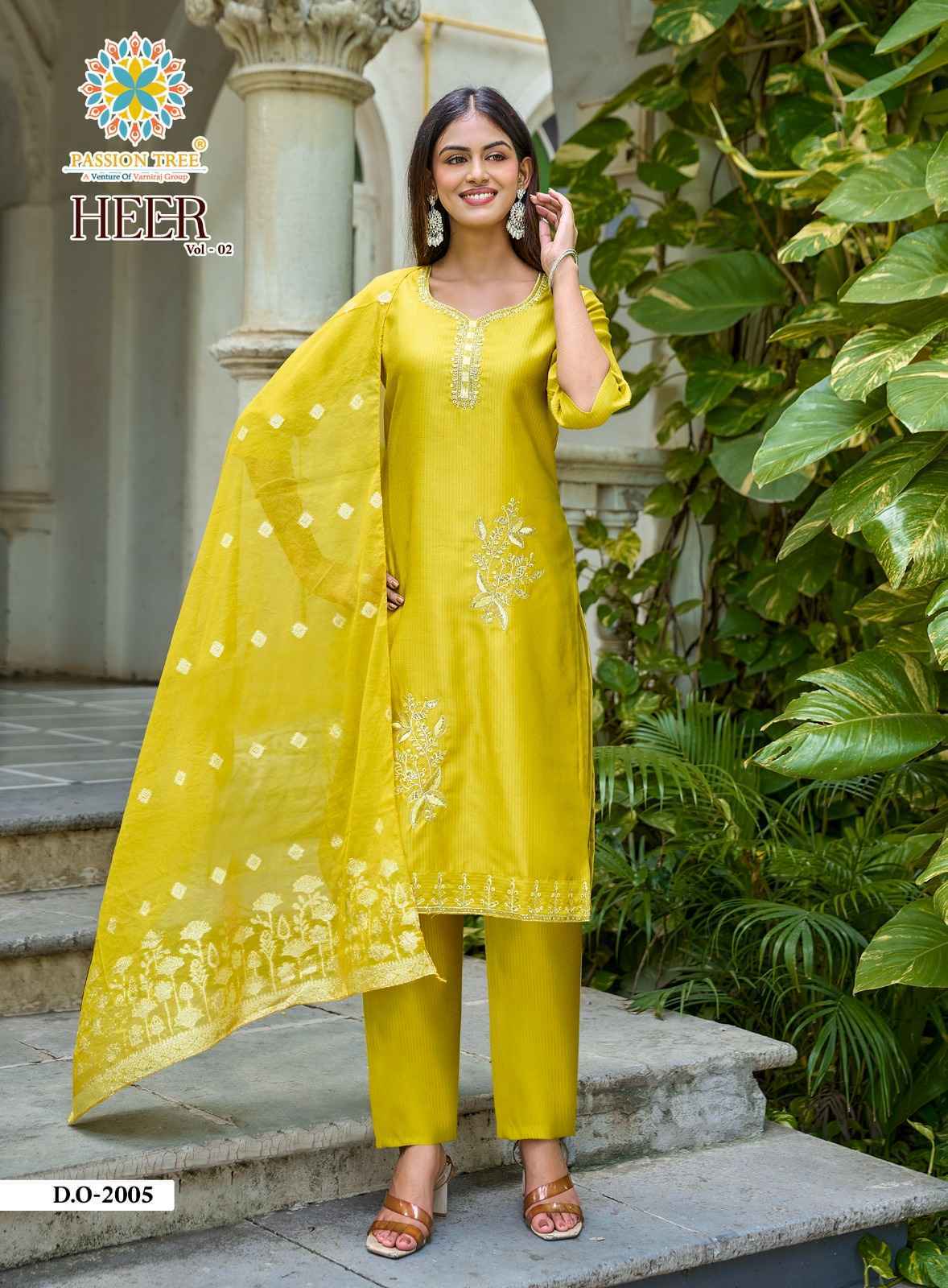 Passion Tree Heer Vol 2 Barlin Kurti Combo 8 pcs Catalogue