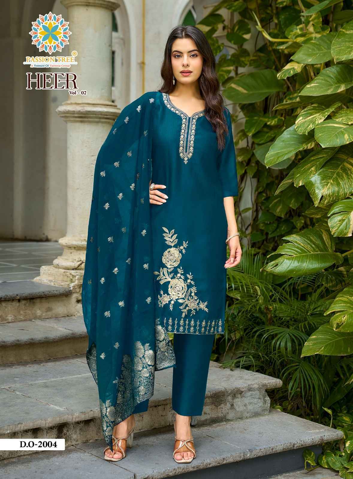 Passion Tree Heer Vol 2 Barlin Kurti Combo 8 pcs Catalogue
