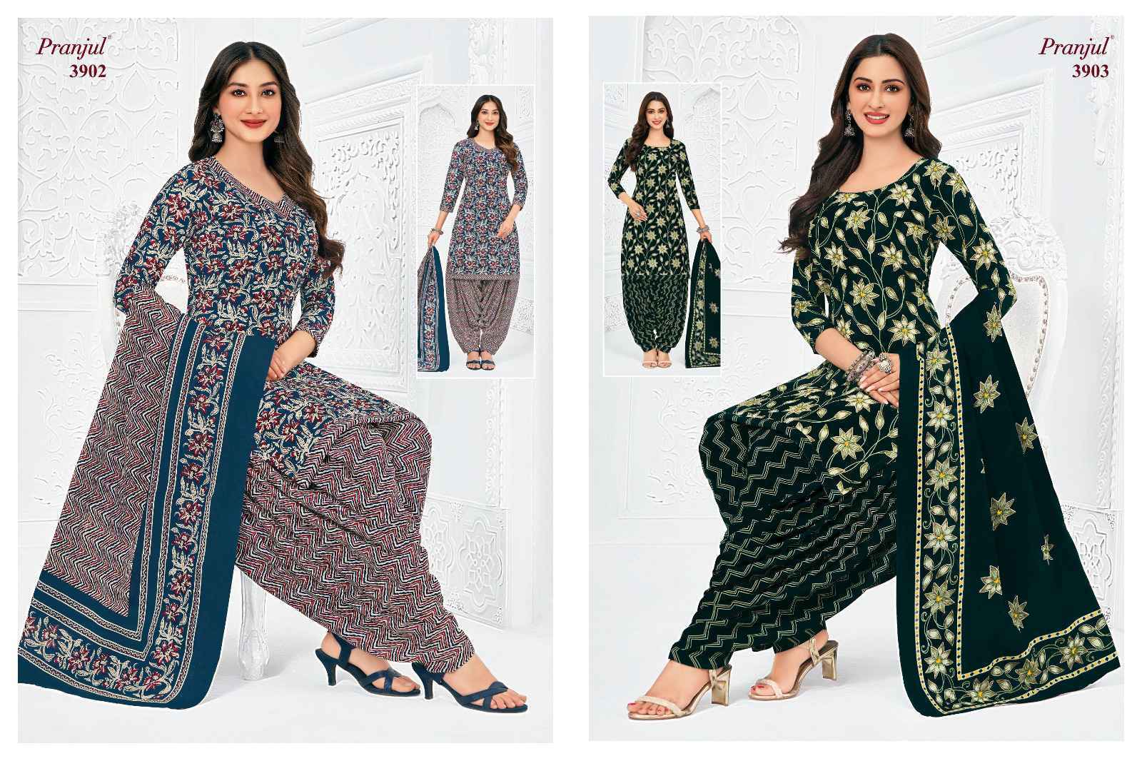 Pranjul Priyanshi Vol 39 Readymade Cotton Dress 30 pcs Catalogue