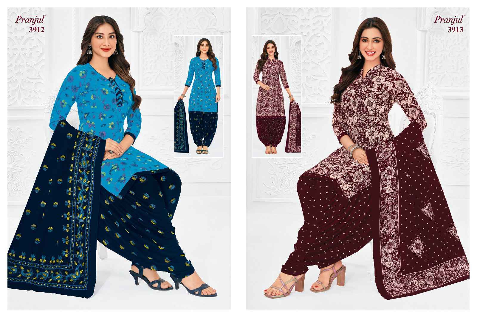 Pranjul Priyanshi Vol 39 Readymade Cotton Dress 30 pcs Catalogue