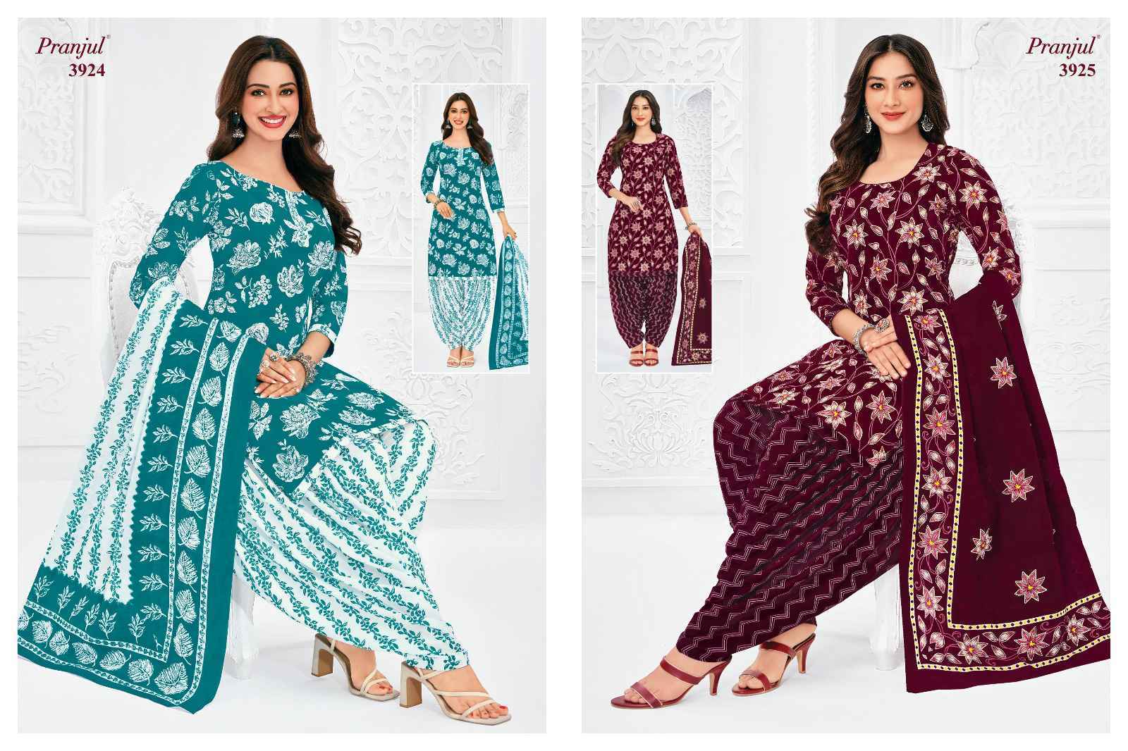 Pranjul Priyanshi Vol 39 Readymade Cotton Dress 30 pcs Catalogue