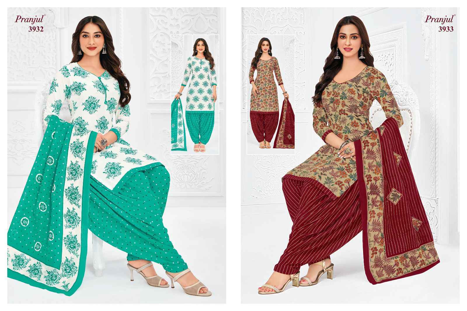 Pranjul Priyanshi Vol 39 Readymade Cotton Dress 30 pcs Catalogue