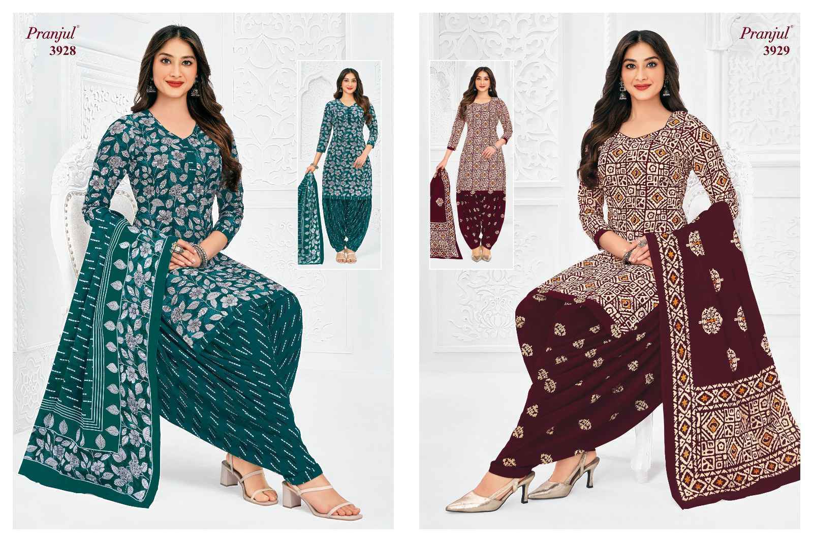 Pranjul Priyanshi Vol 39 Readymade Cotton Dress 30 pcs Catalogue