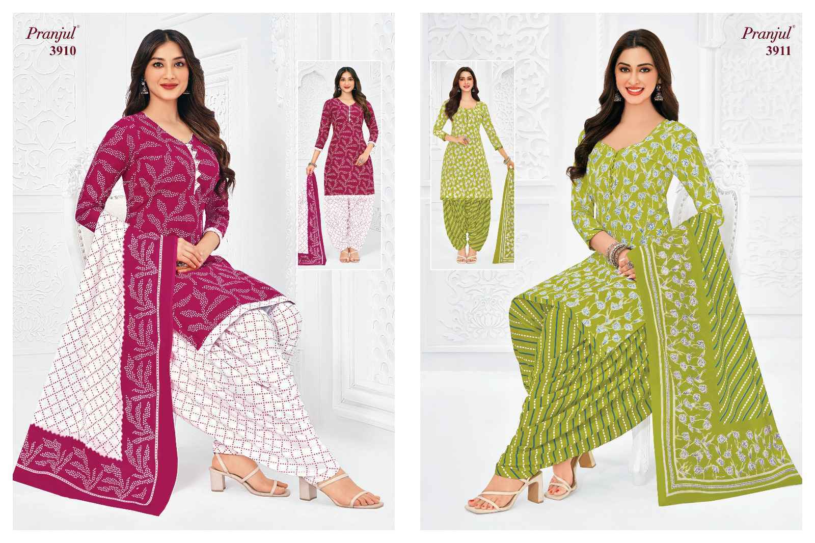 Pranjul Priyanshi Vol 39 Readymade Cotton Dress 30 pcs Catalogue