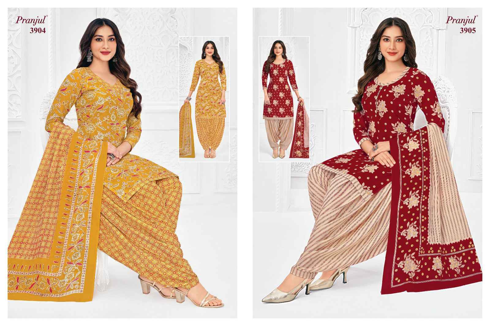 Pranjul Priyanshi Vol 39 Readymade Cotton Dress 30 pcs Catalogue