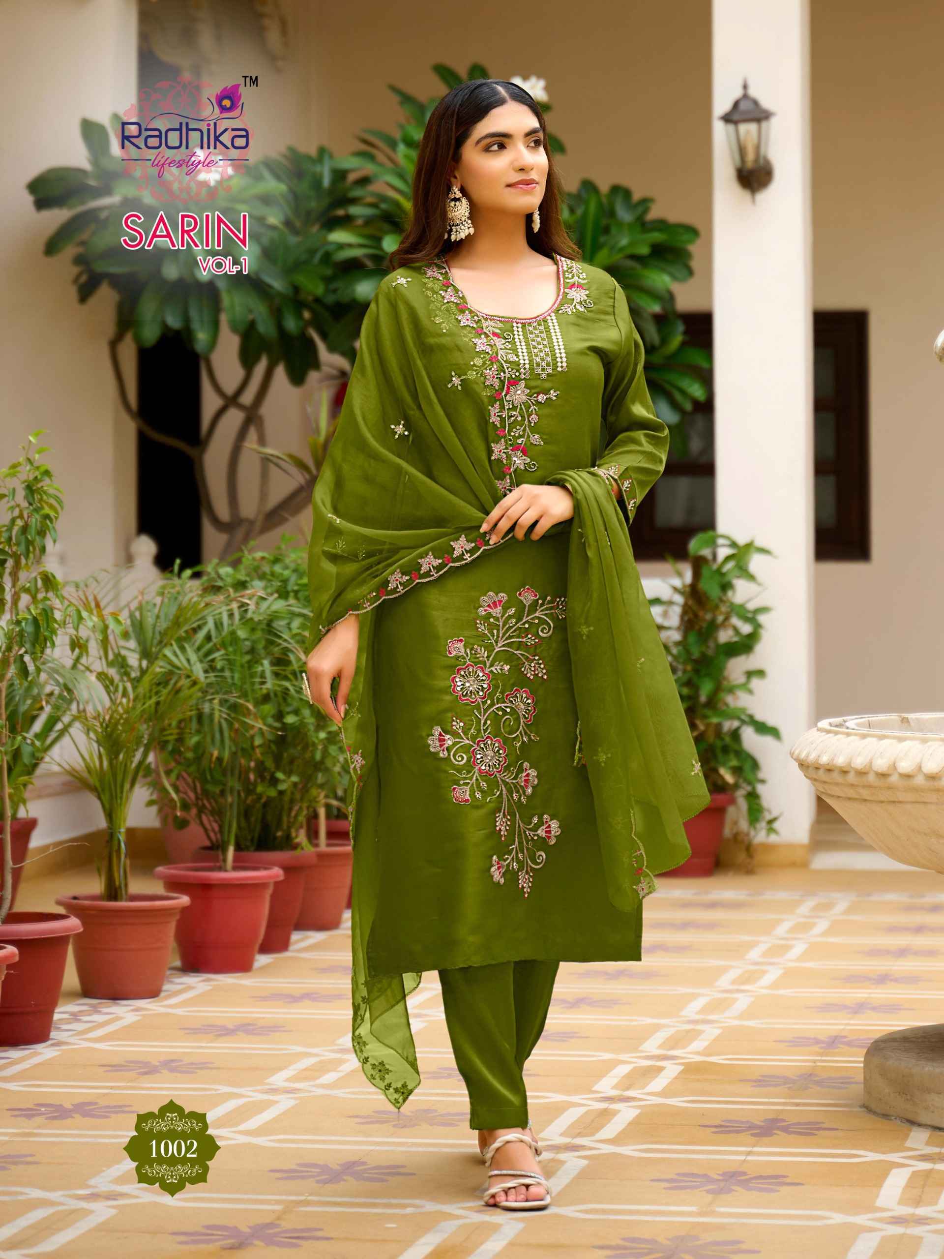 Radhika Lifestyle Sarin Vol 1 Cotton Kurti Combo 6 pcs Catalogue