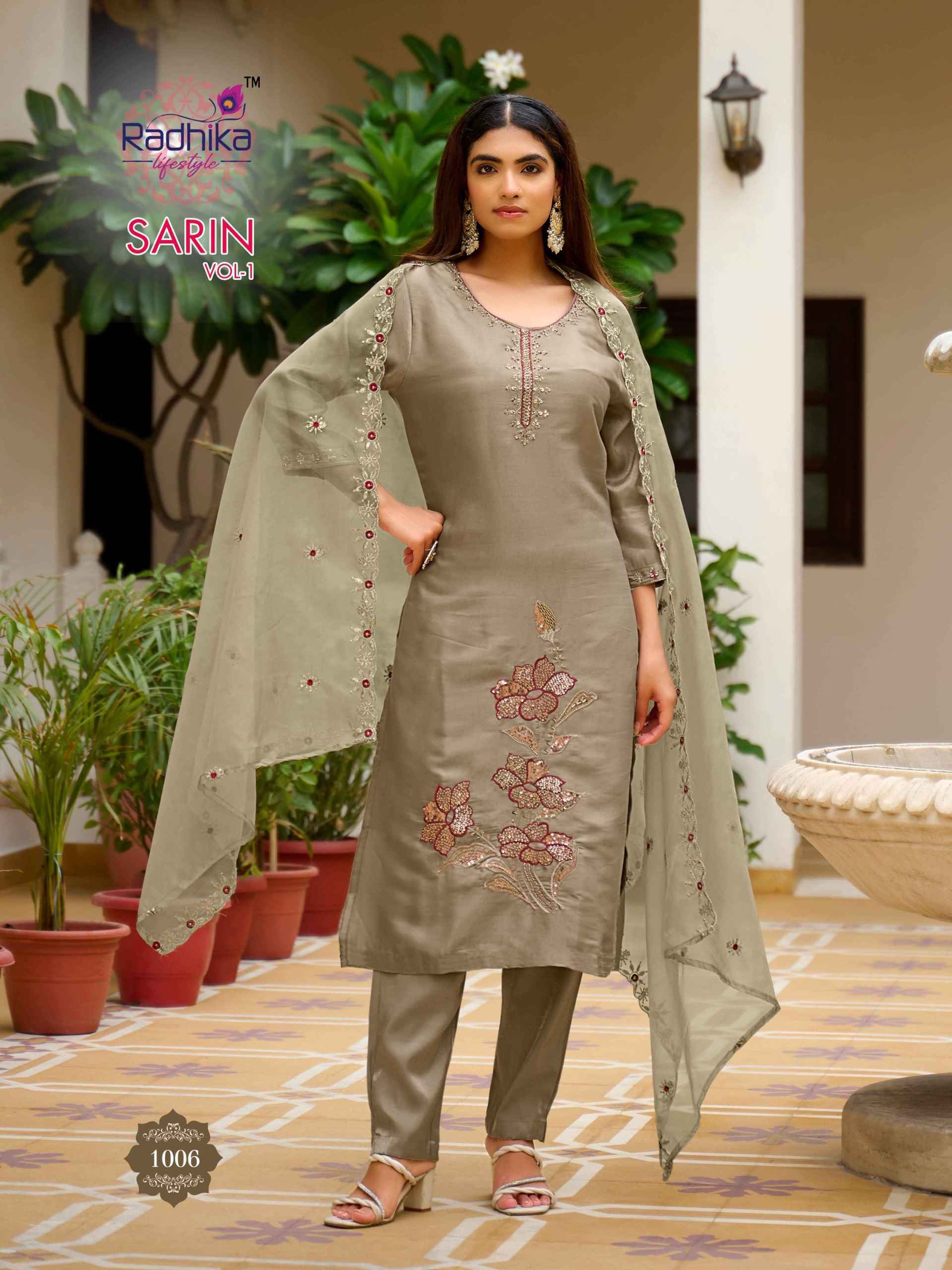 Radhika Lifestyle Sarin Vol 1 Cotton Kurti Combo 6 pcs Catalogue