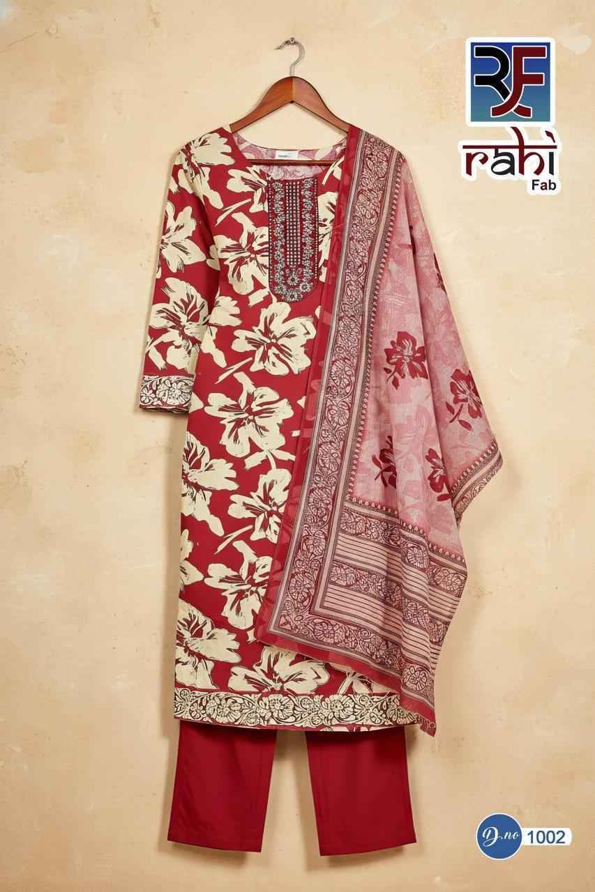 Rahi Fab Ruby Rose Vol 1 Readymade Cotton Dress 8 pcs Catalogue