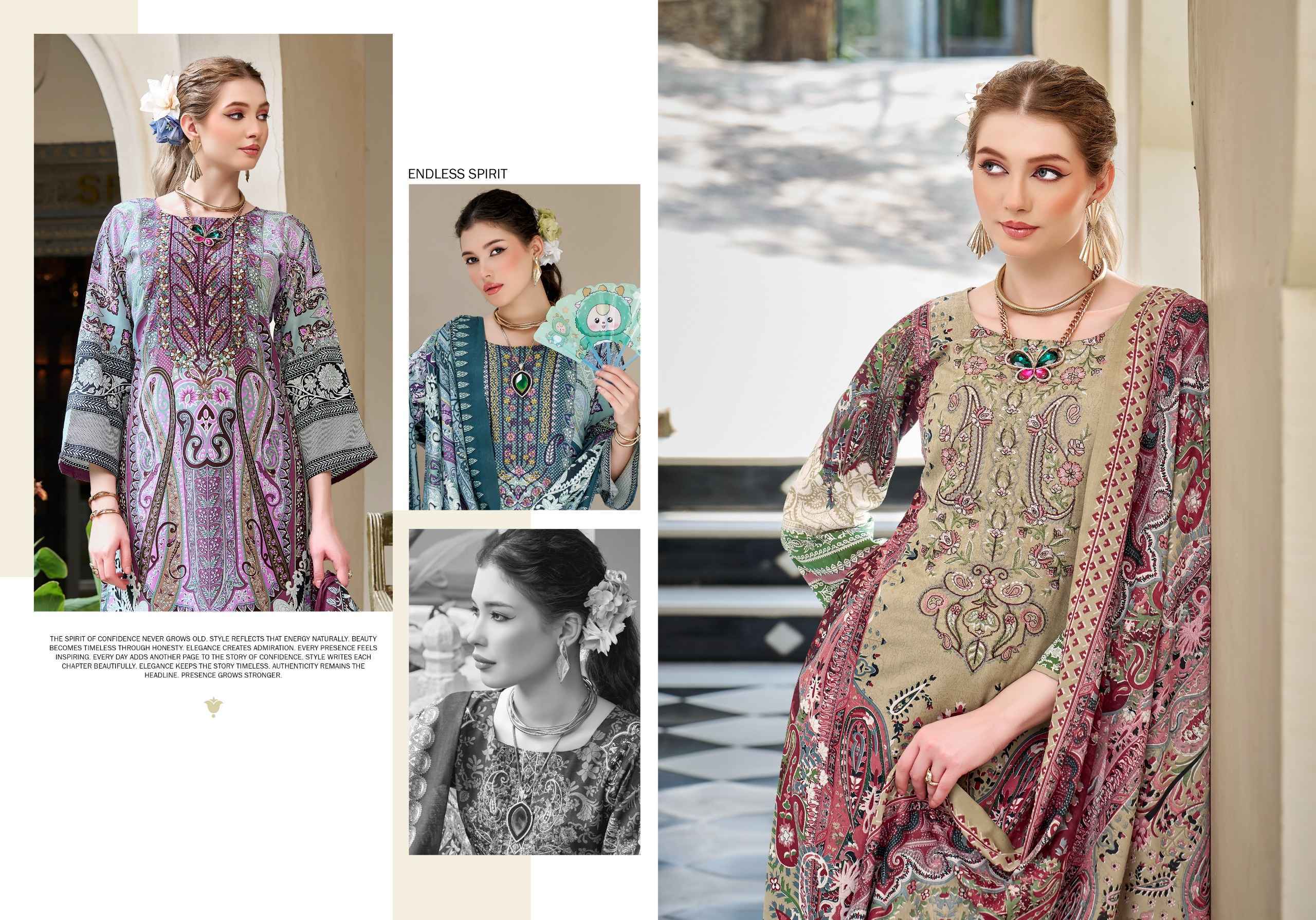 Romani Mahira Vol 10 Cotton Dress Material 8 pcs Catalogue