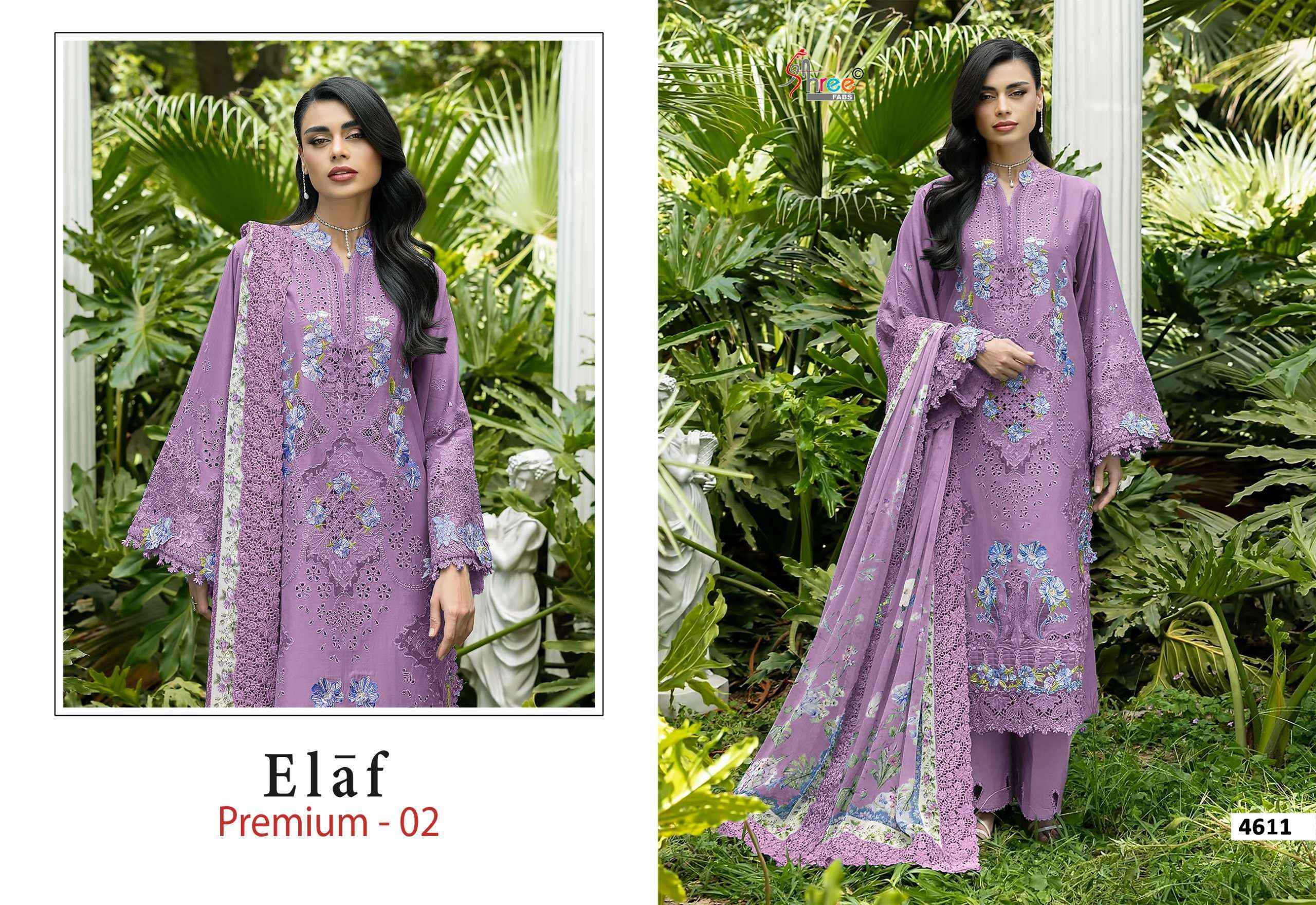 Shree Fabs Elaf Premium Vol 2 Cotton Dress Material 6 pcs Catalogue