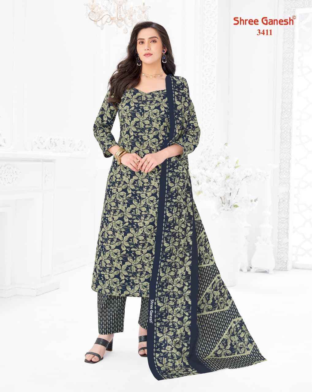 Shree Ganesh Samaiyra Vol 24 Cotton Dress Material 20 pcs catalog