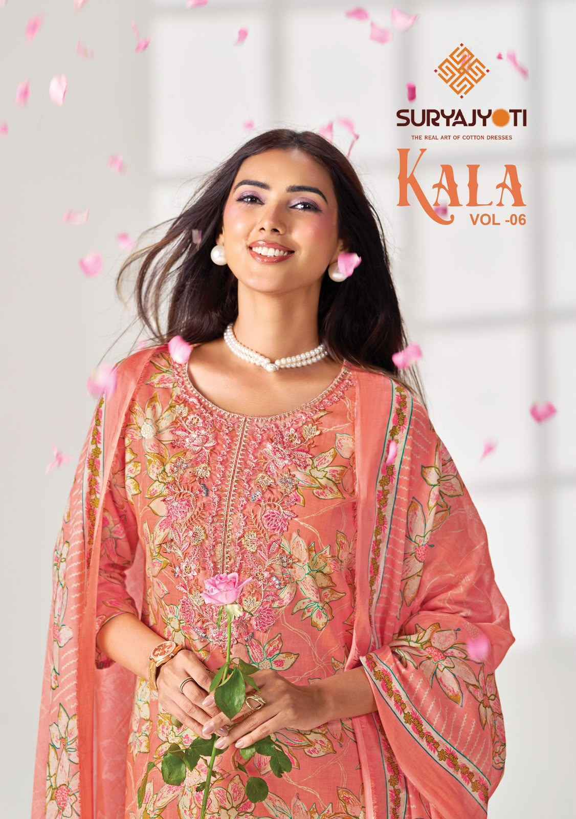 Suryajyoti Kala Vol 6 Readymade Cotton Dress 8 pcs Catalogue