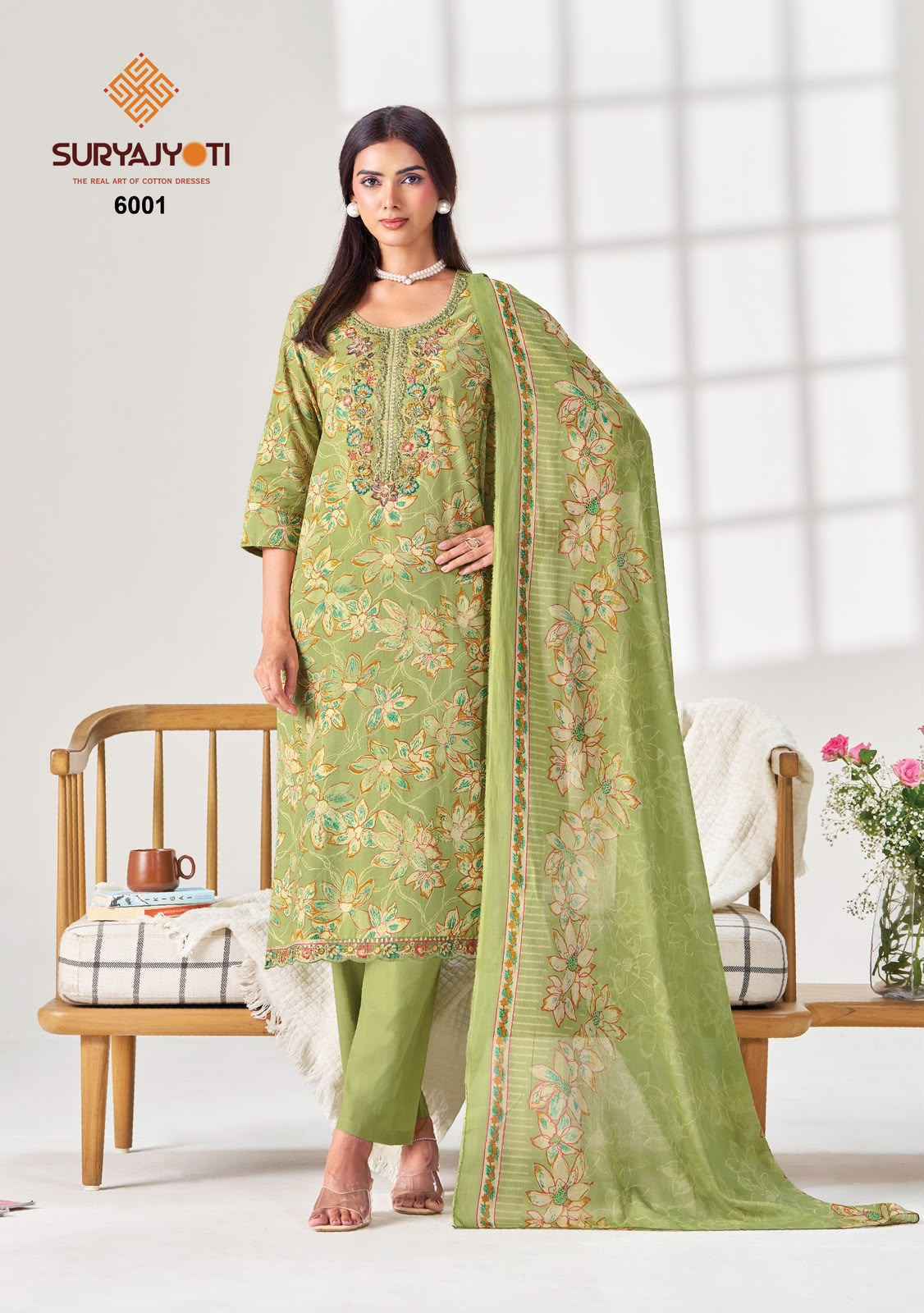 Suryajyoti Kala Vol 6 Readymade Cotton Dress 8 pcs Catalogue