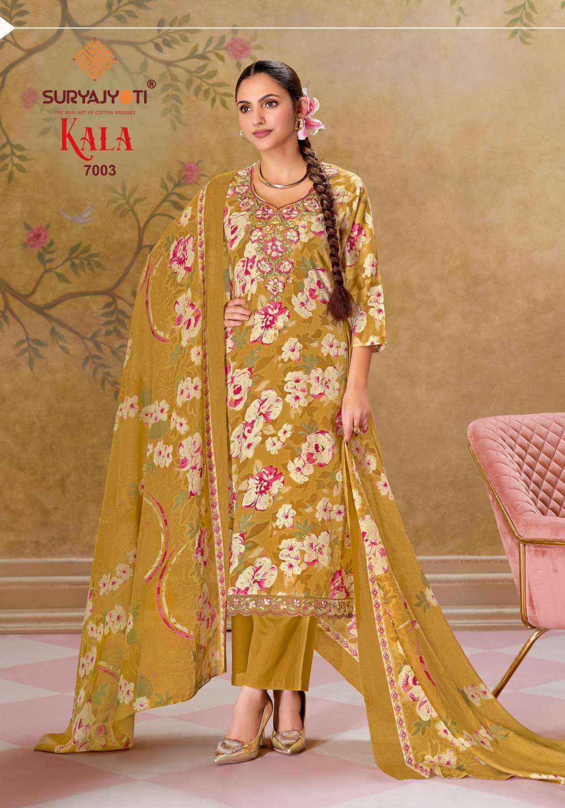 Suryajyoti Kala Vol 7 Readymade Cotton Dress 8 pcs Catalogue
