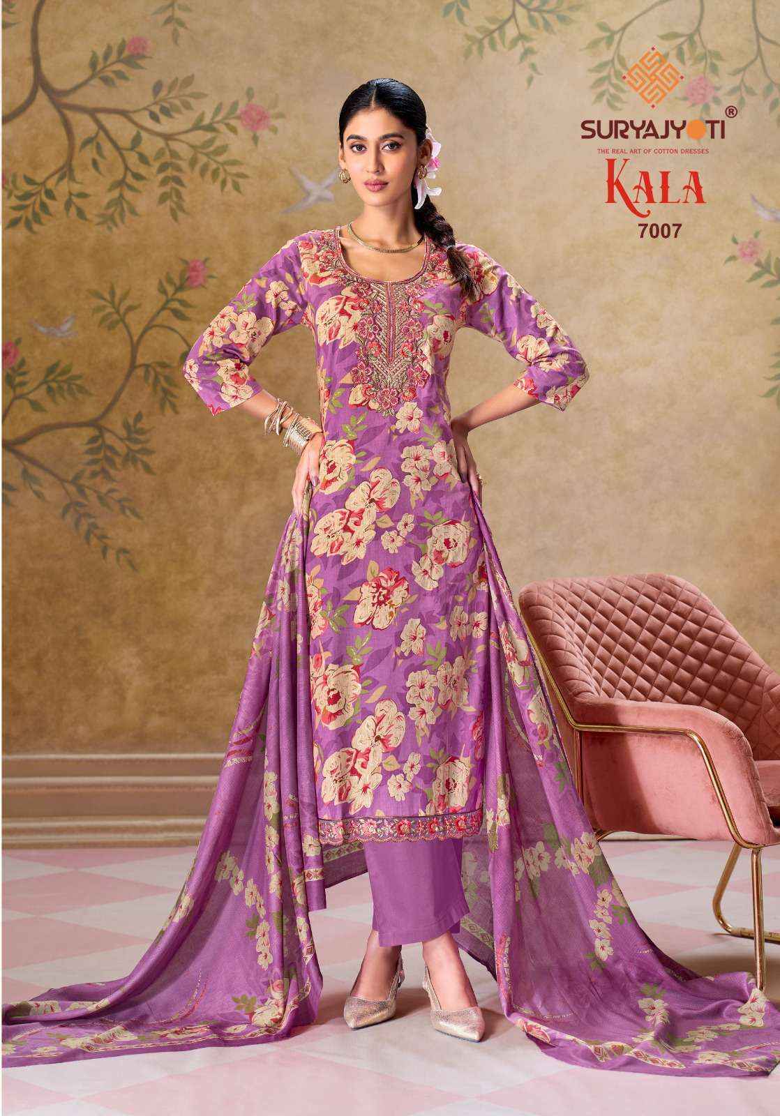 Suryajyoti Kala Vol 7 Readymade Cotton Dress 8 pcs Catalogue