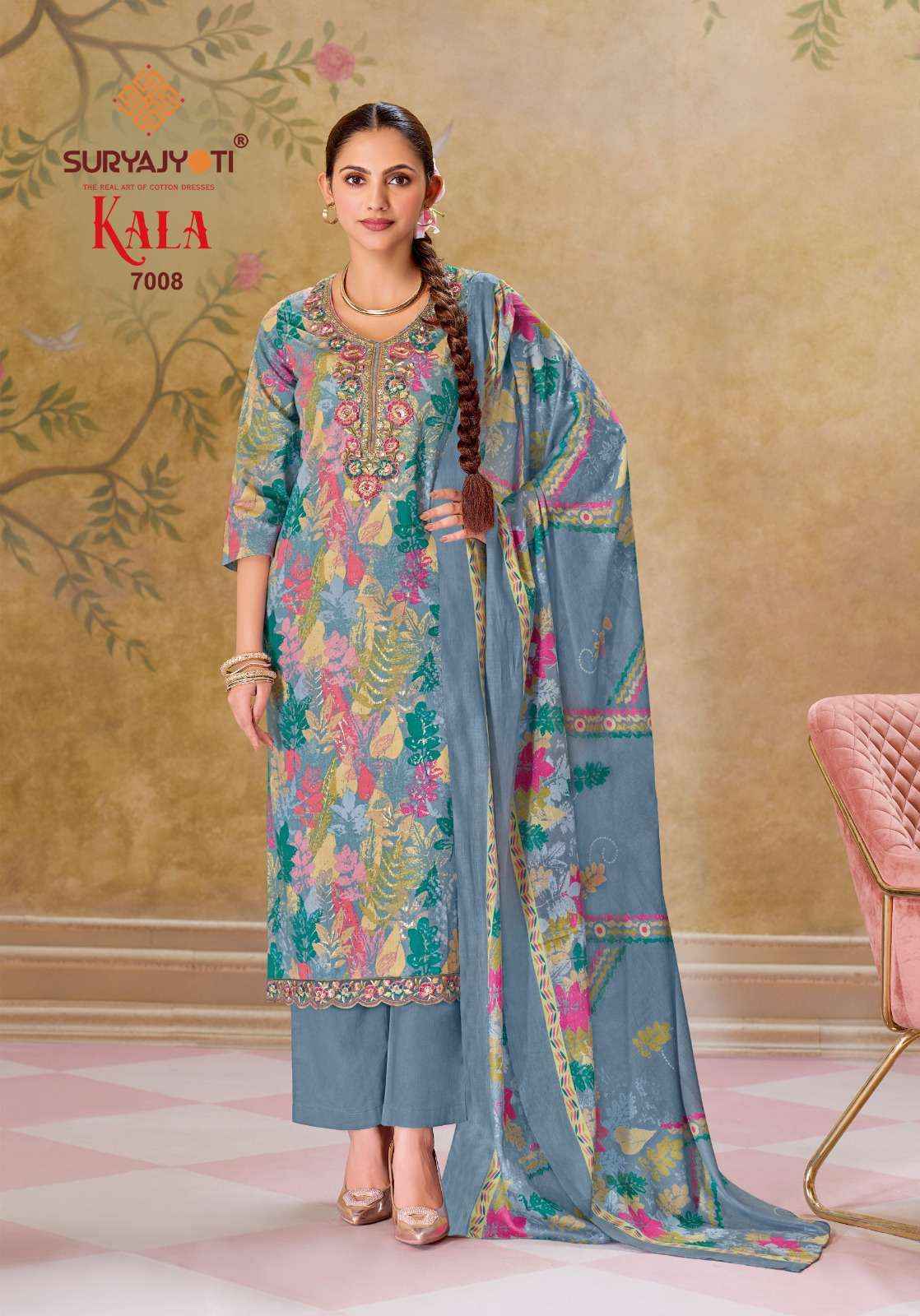 Suryajyoti Kala Vol 7 Readymade Cotton Dress 8 pcs Catalogue