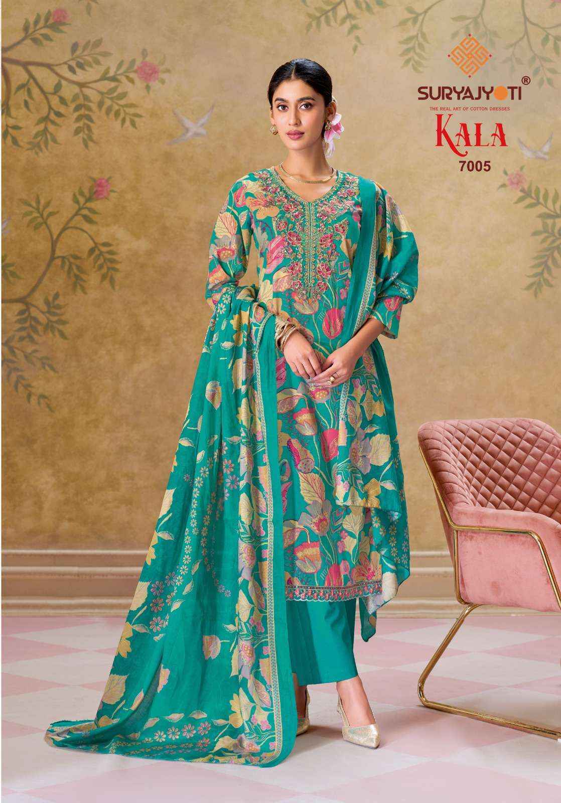 Suryajyoti Kala Vol 7 Readymade Cotton Dress 8 pcs Catalogue