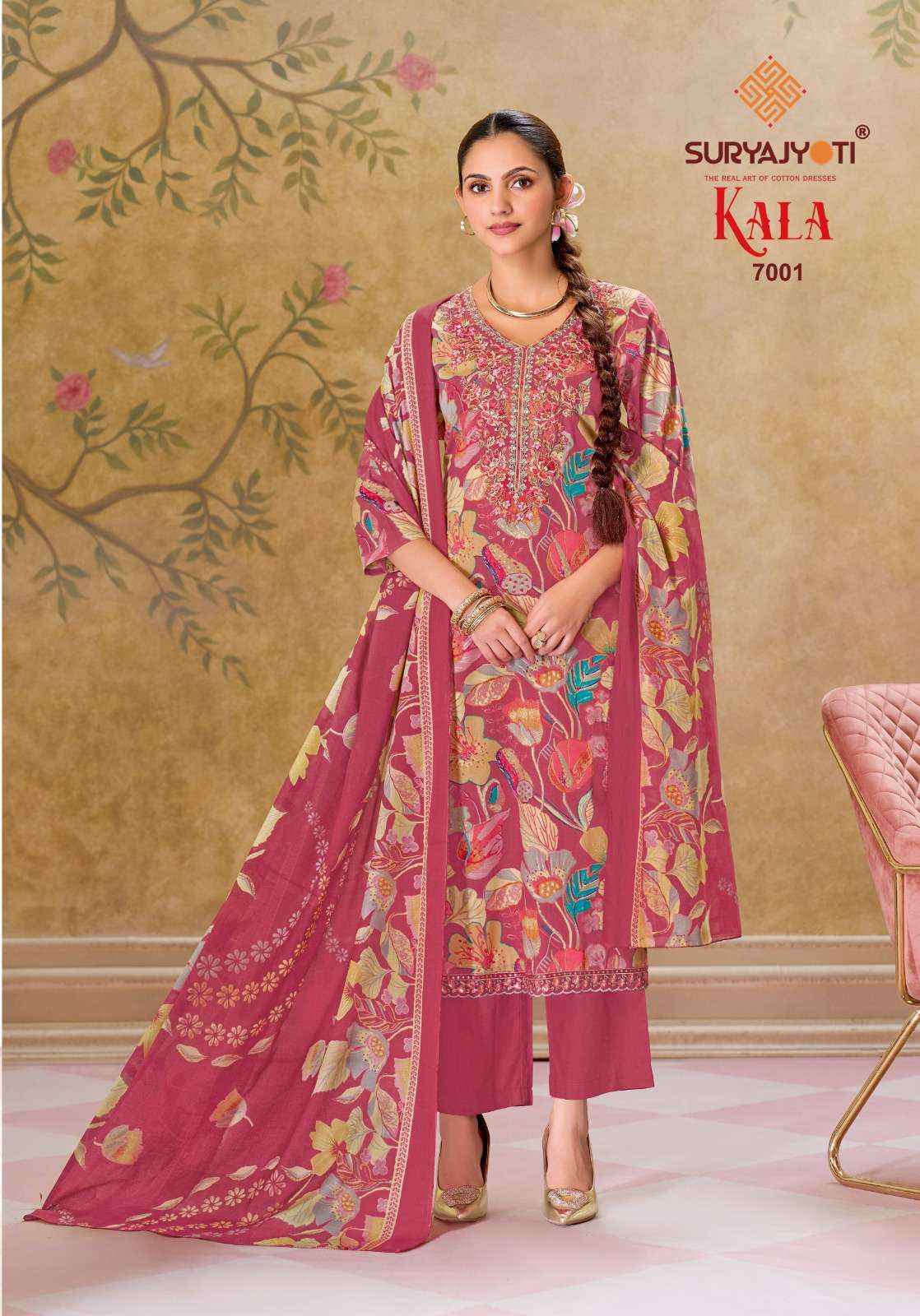 Suryajyoti Kala Vol 7 Readymade Cotton Dress 8 pcs Catalogue
