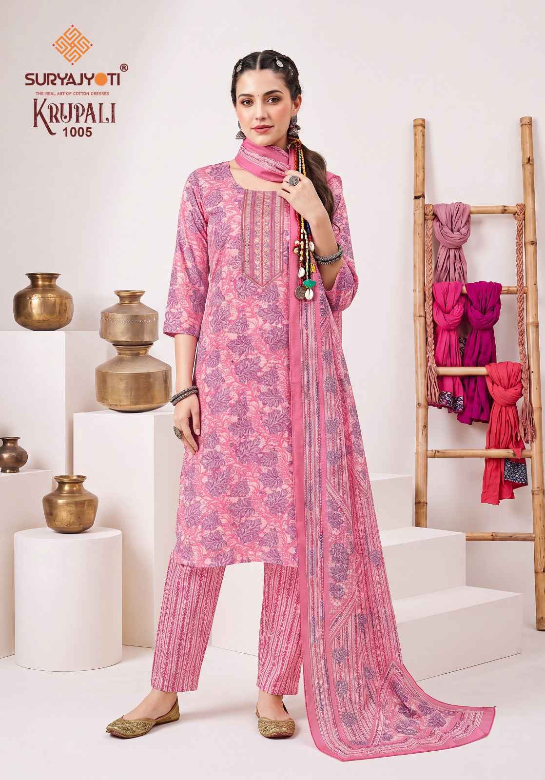 Suryajyoti Krupali Vol 1 Readymade Capsule Dress 10 Pcs Catalouge