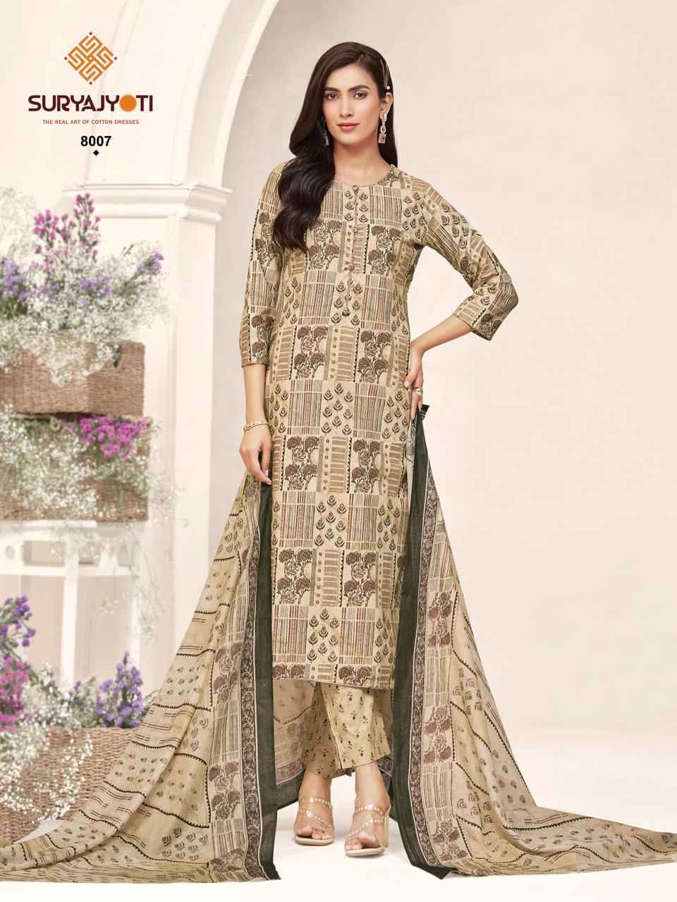 Suryajyoti Poshak Vol 8 Readymade Cotton Dress 10 pcs Catalogue