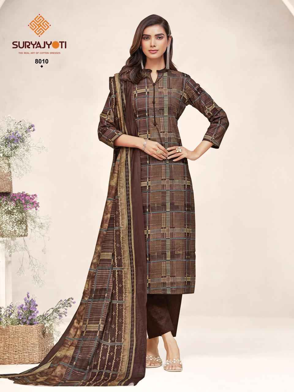 Suryajyoti Poshak Vol 8 Readymade Cotton Dress 10 pcs Catalogue