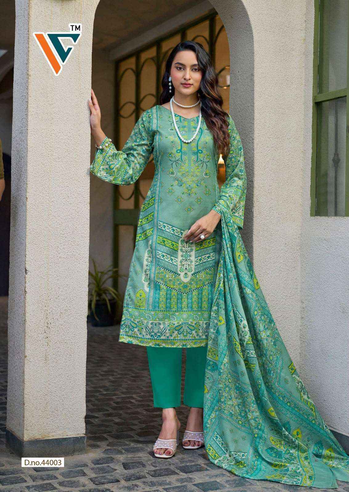 Vandana Creation Karachi King Vol 44 Cotton Dress Material 8 pcs Catalogue