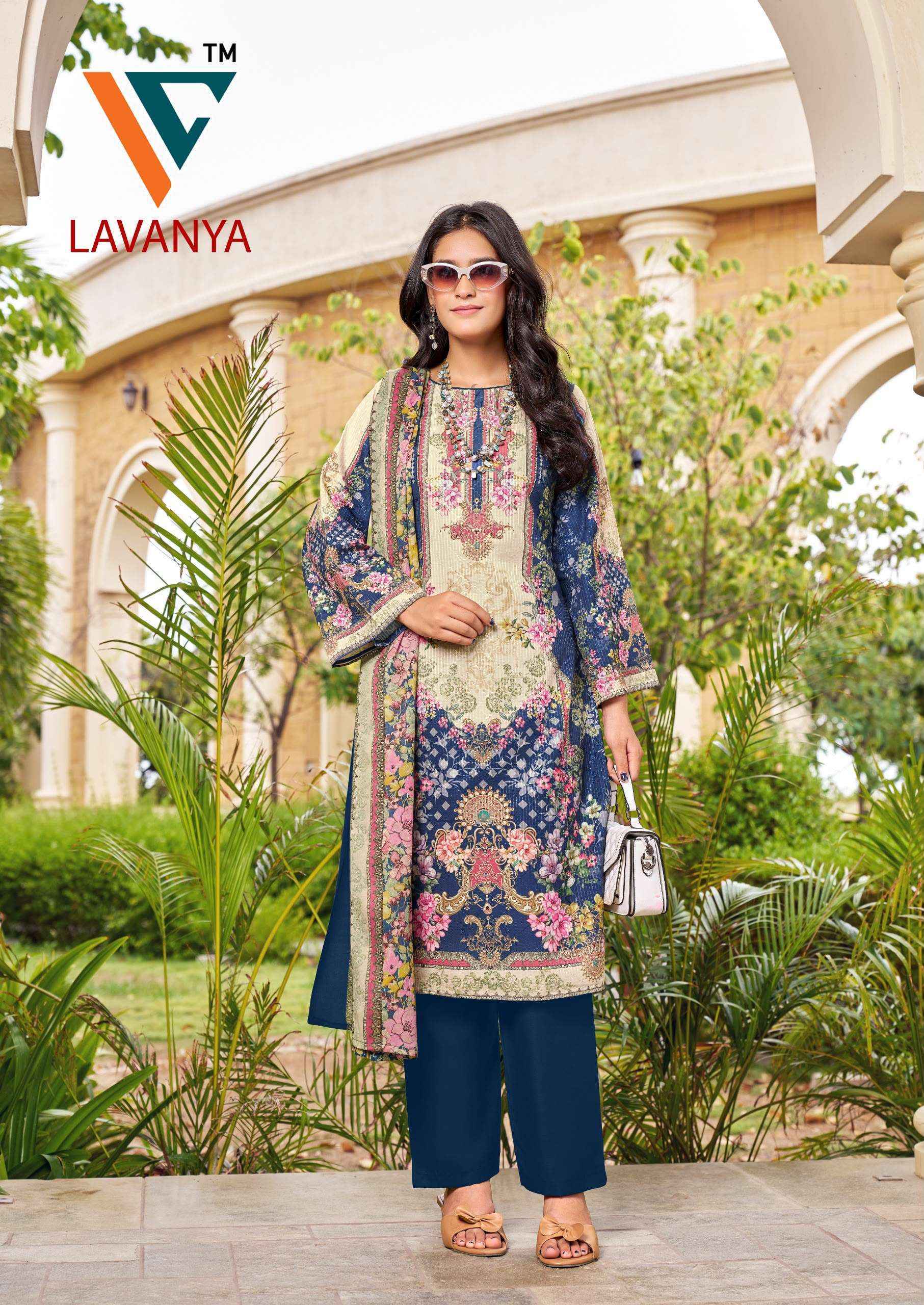 Vandana Creation Lavanya Vol 1 Cotton Dress Material 8 pcs Catalogue