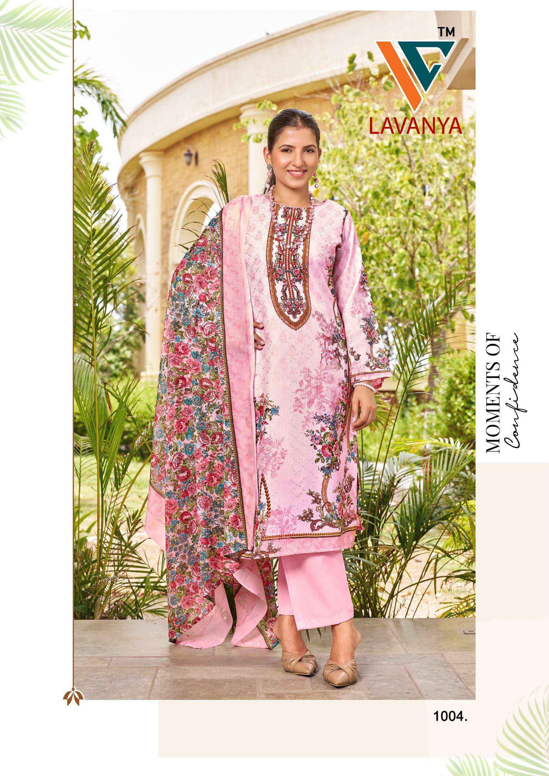 Vandana Creation Lavanya Vol 1 Cotton Dress Material 8 pcs Catalogue