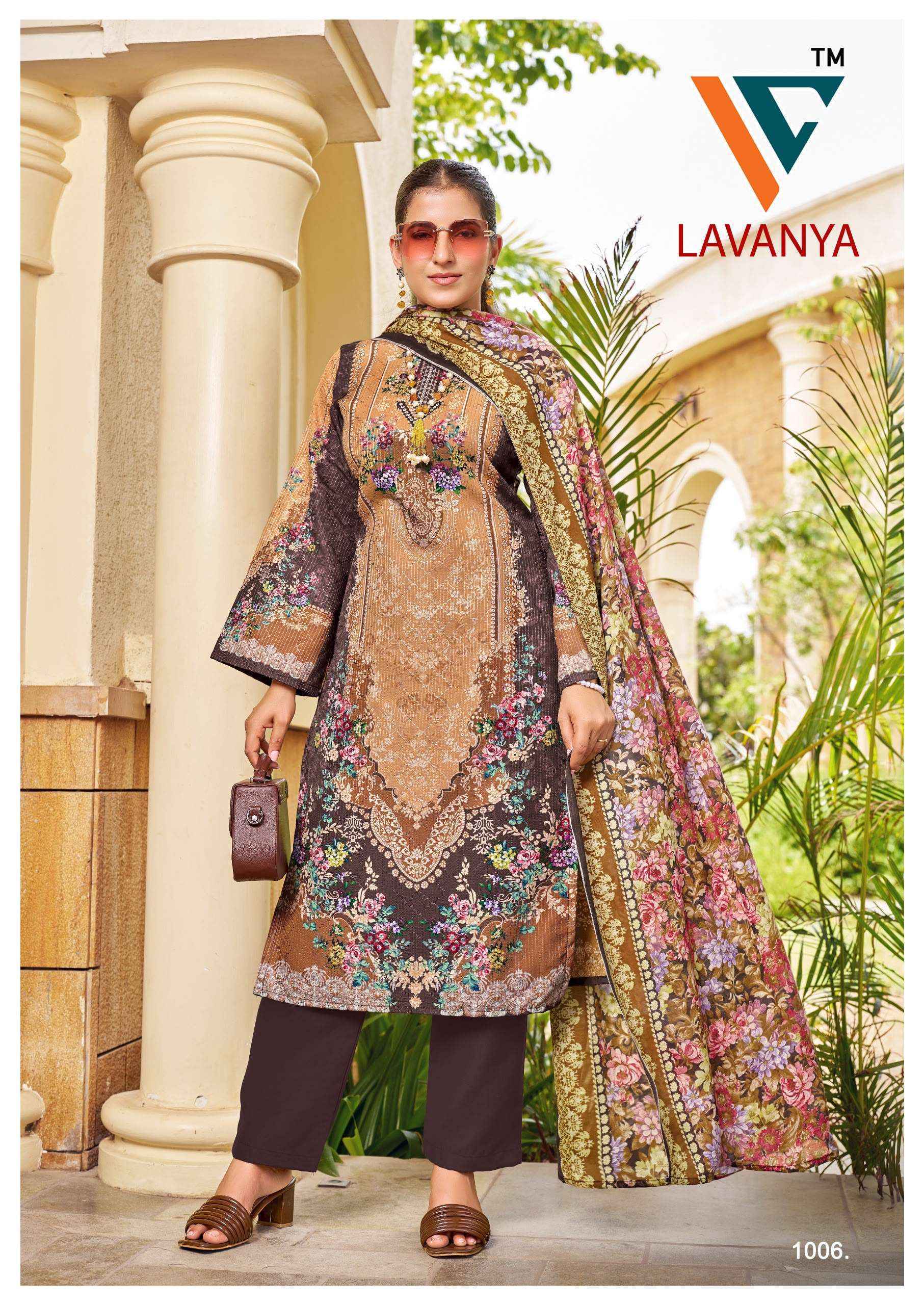 Vandana Creation Lavanya Vol 1 Cotton Dress Material 8 pcs Catalogue