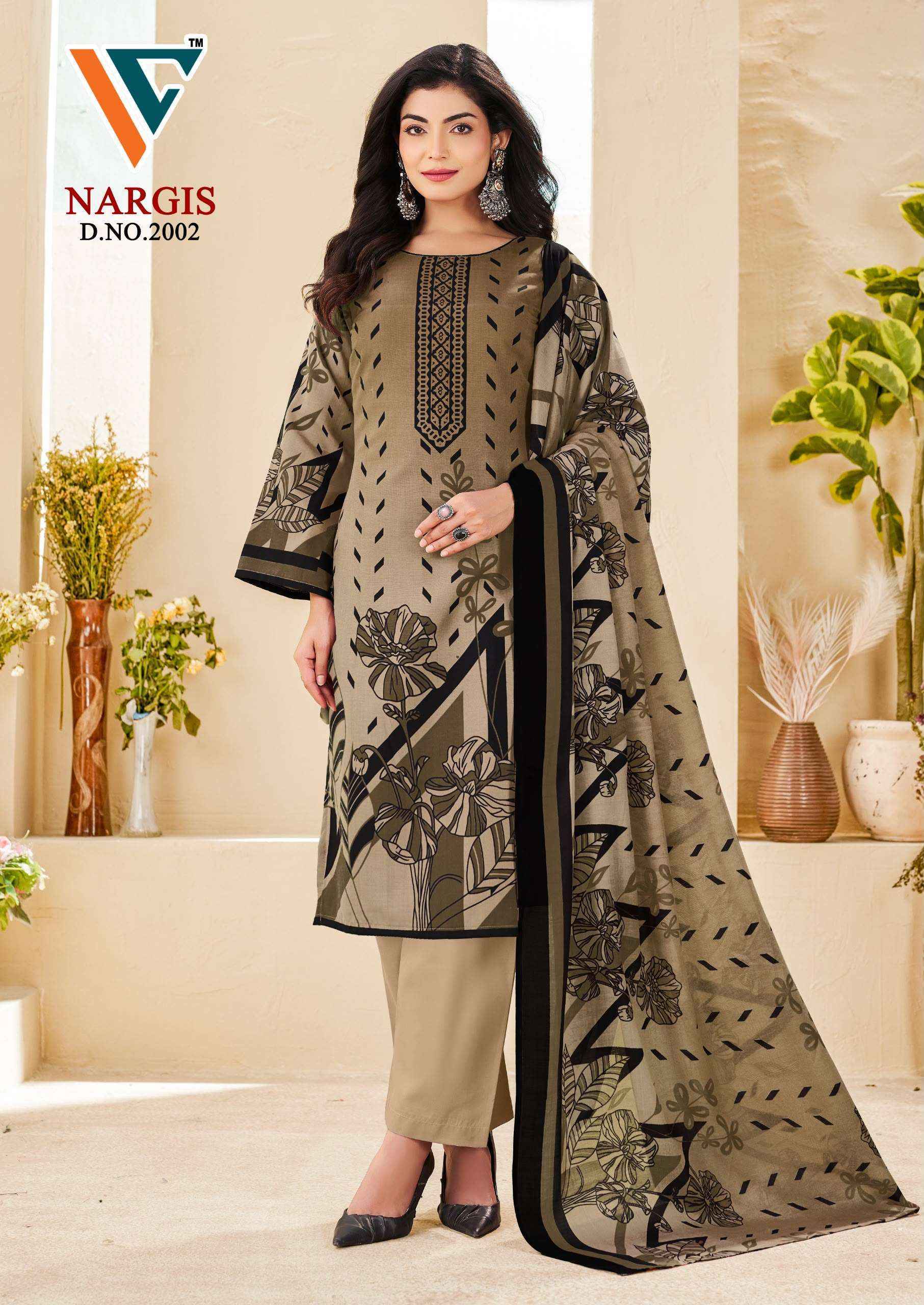 Vandana Creation Nargis Vol 2 Cotton Dress Material 8 pcs Catalogue