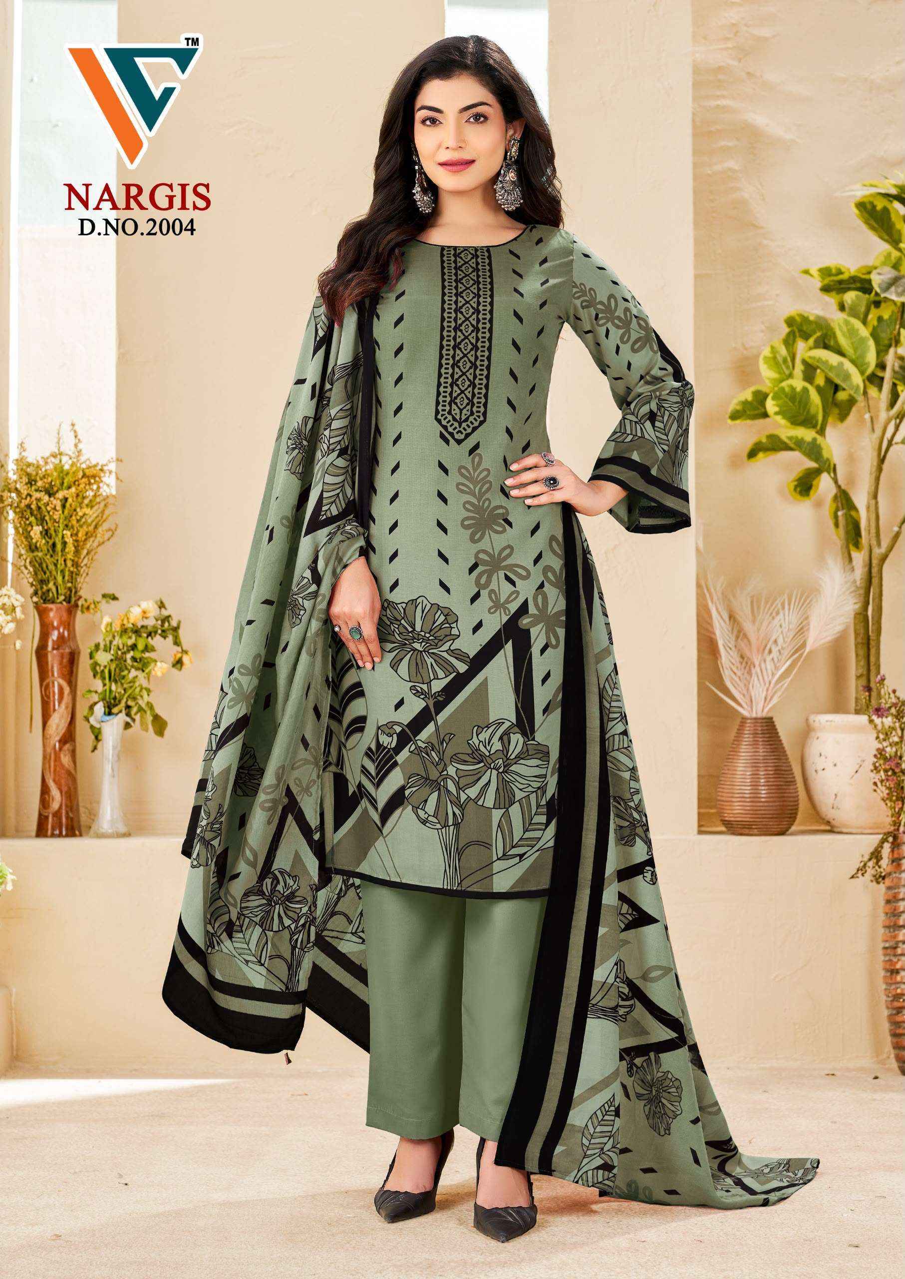Vandana Creation Nargis Vol 2 Cotton Dress Material 8 pcs Catalogue