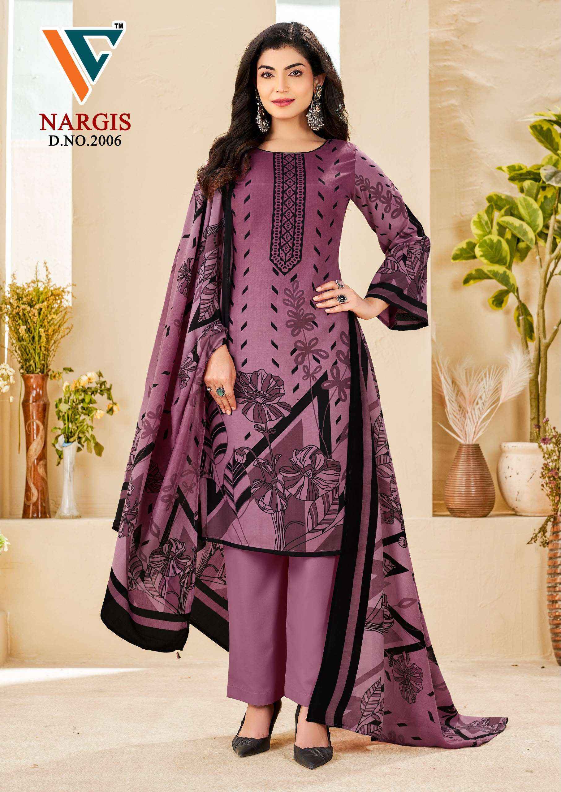 Vandana Creation Nargis Vol 2 Cotton Dress Material 8 pcs Catalogue
